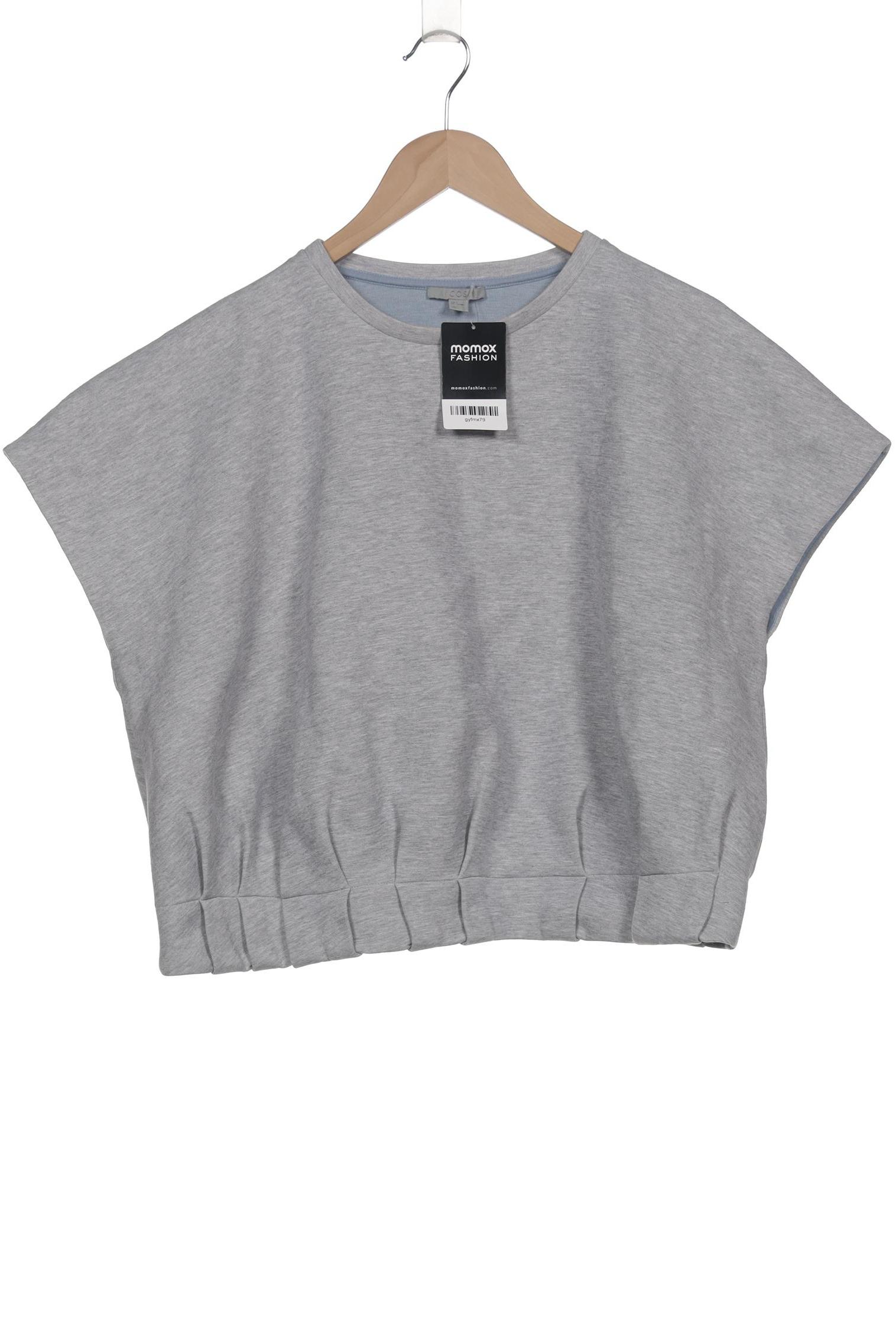

COS Damen Sweatshirt, grau, Gr. 36