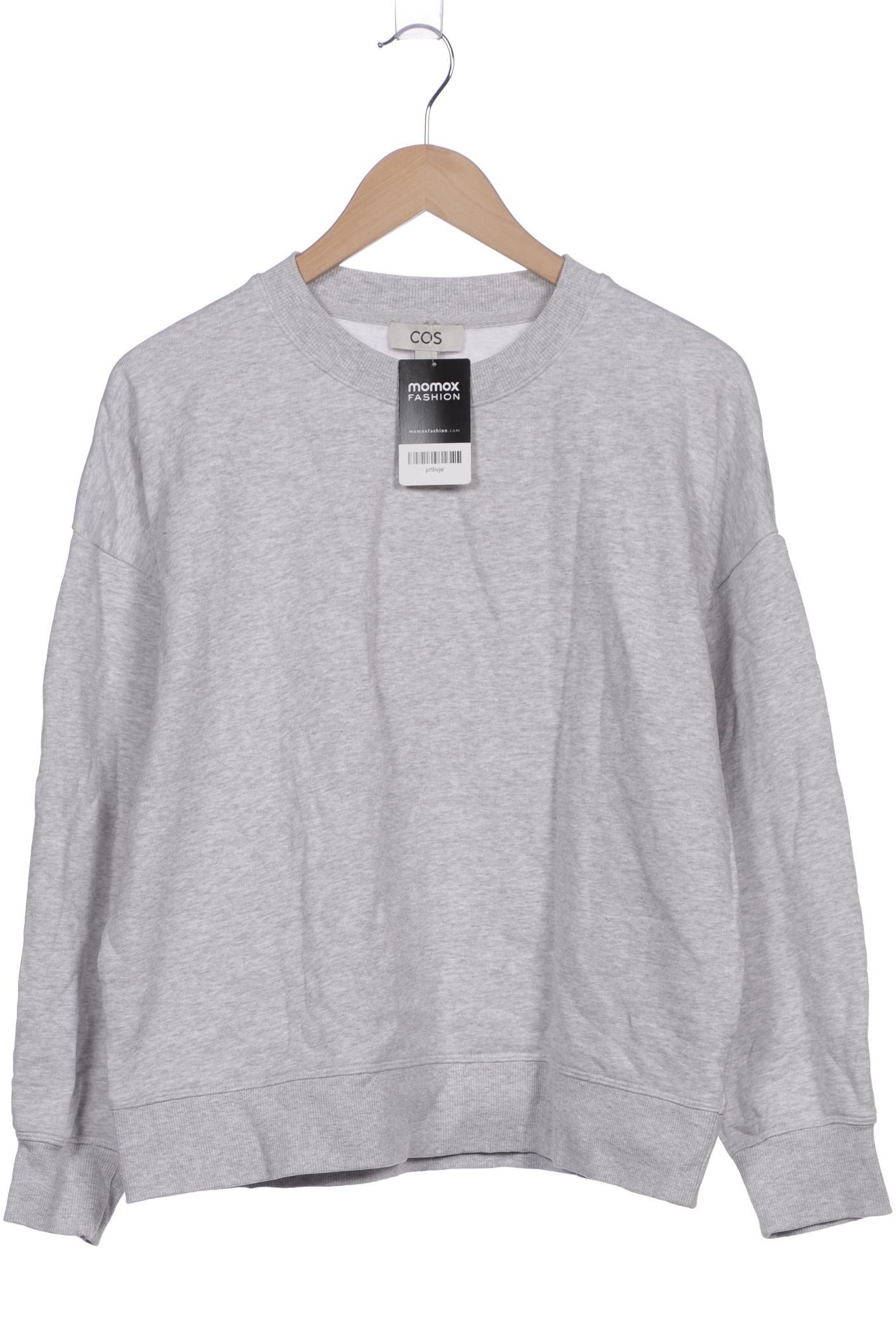 

COS Damen Sweatshirt, grau, Gr. 36