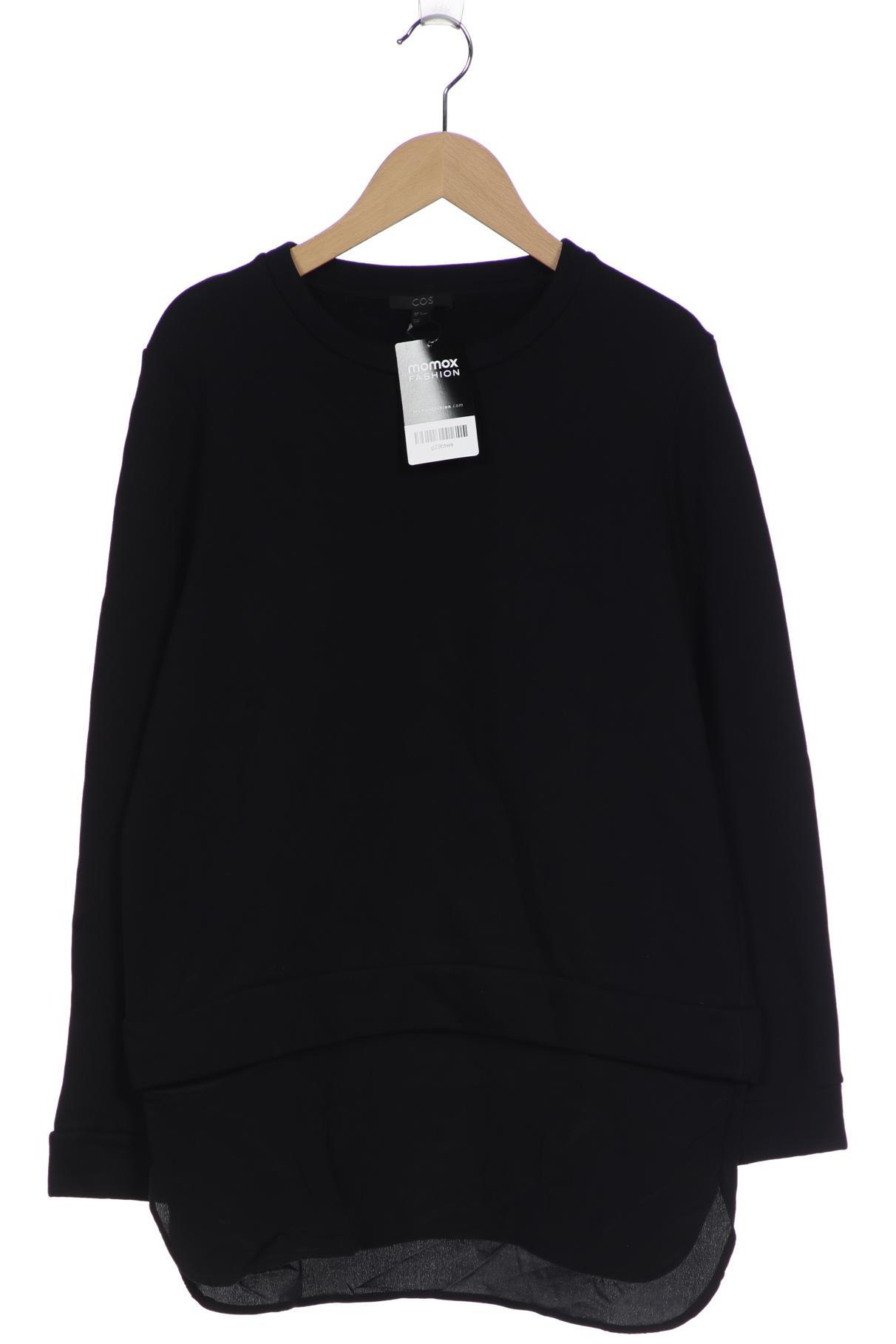 

COS Damen Sweatshirt, schwarz, Gr. 36
