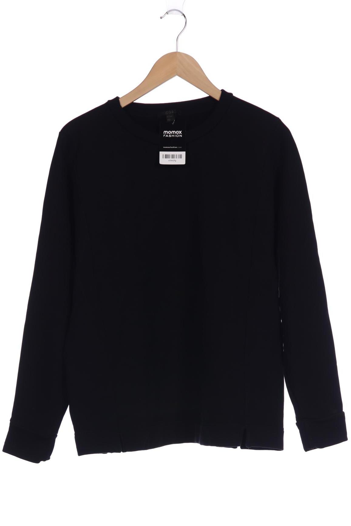 

COS Damen Sweatshirt, schwarz, Gr. 38