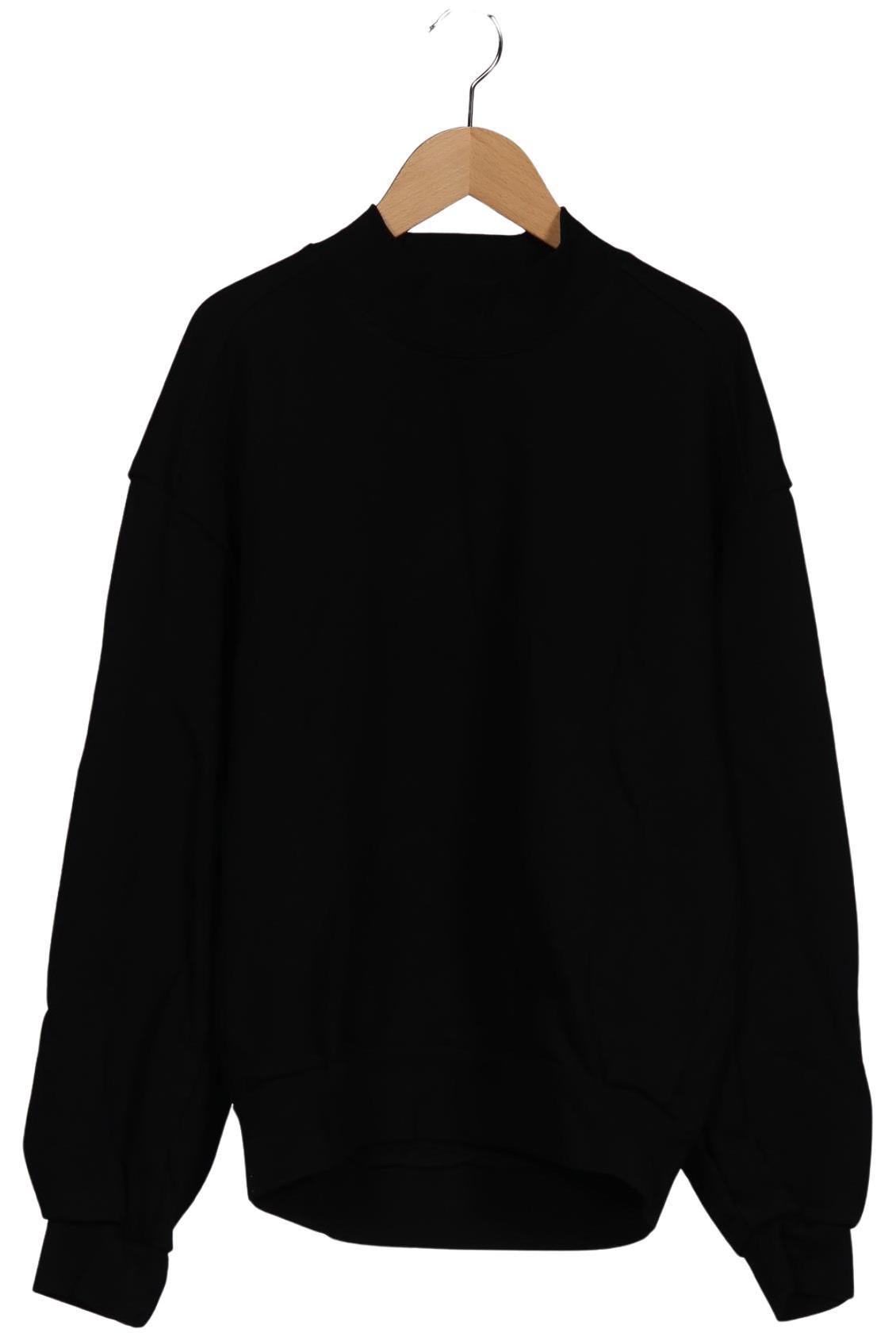 

COS Damen Sweatshirt, schwarz, Gr. 38