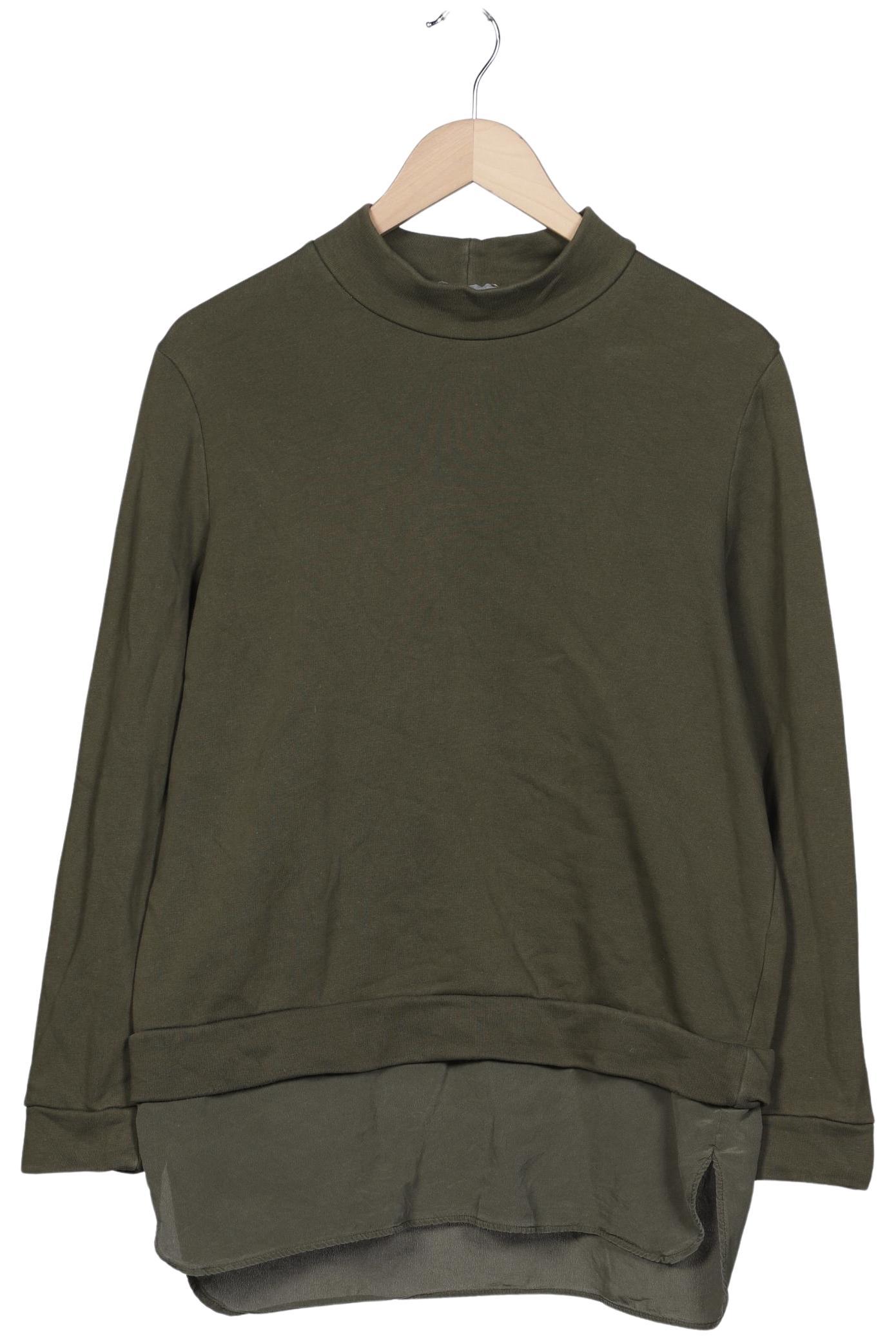 

COS Damen Sweatshirt, grün, Gr. 38
