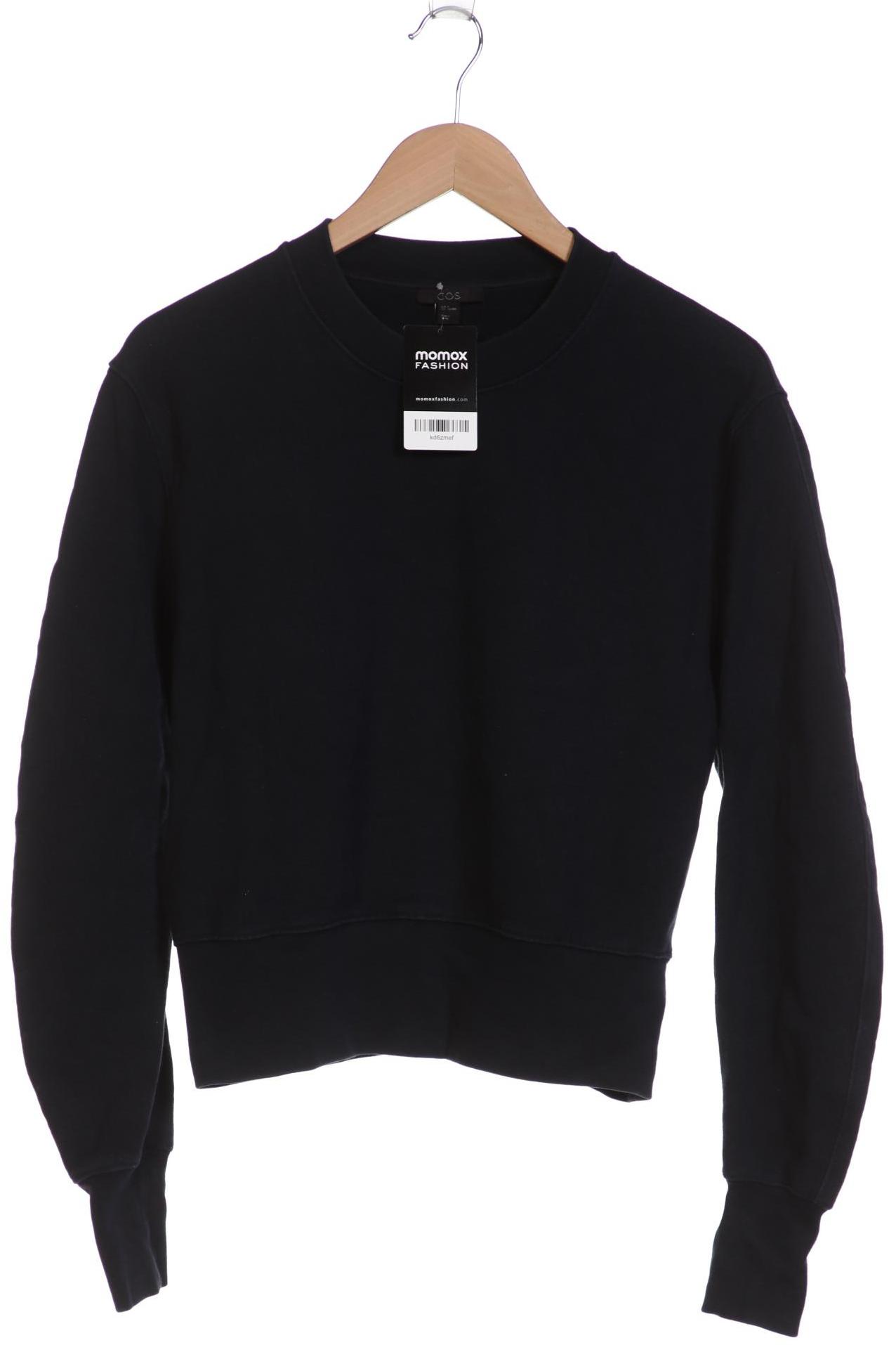 

COS Damen Sweatshirt, marineblau, Gr. 36