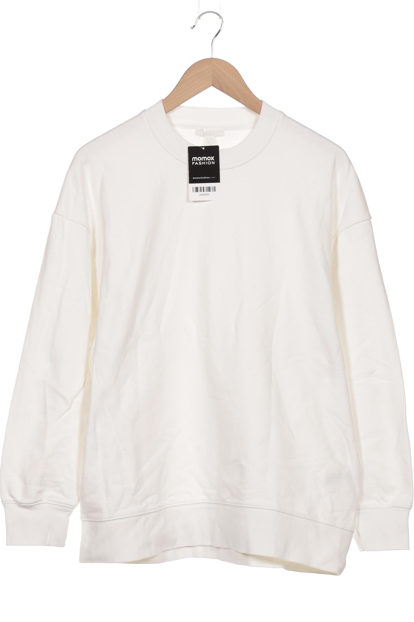 

COS Damen Sweatshirt, weiß, Gr. 38