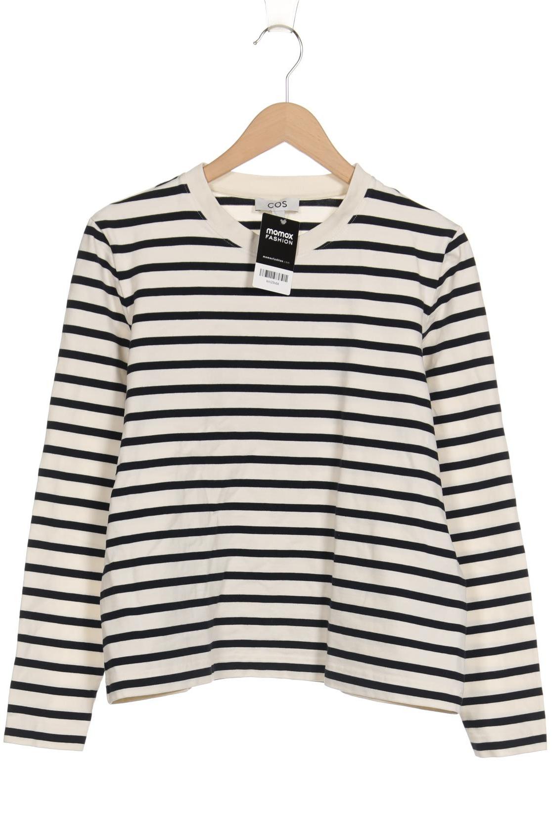 

COS Damen Sweatshirt, weiß, Gr. 42