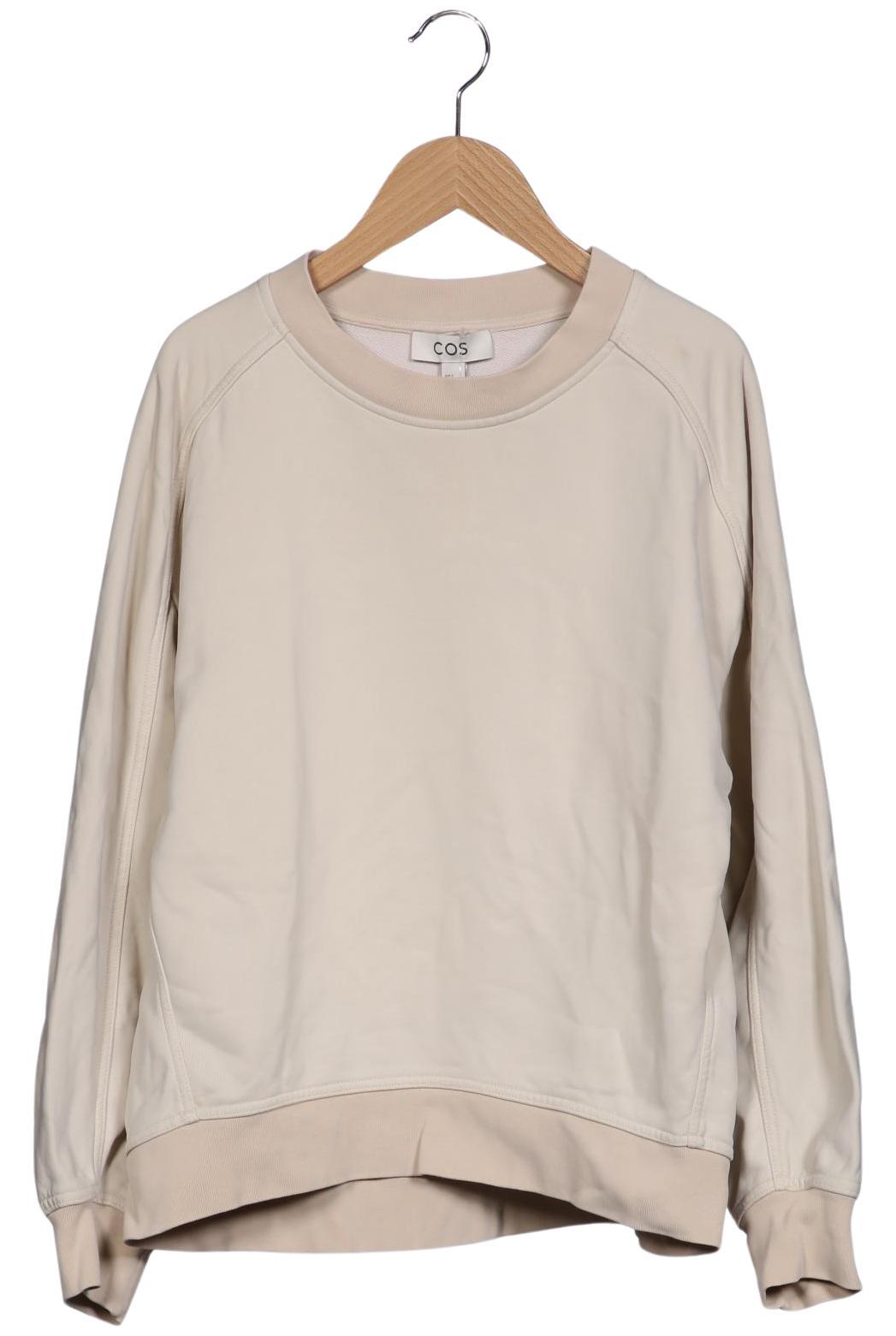 

COS Damen Sweatshirt, beige, Gr. 36