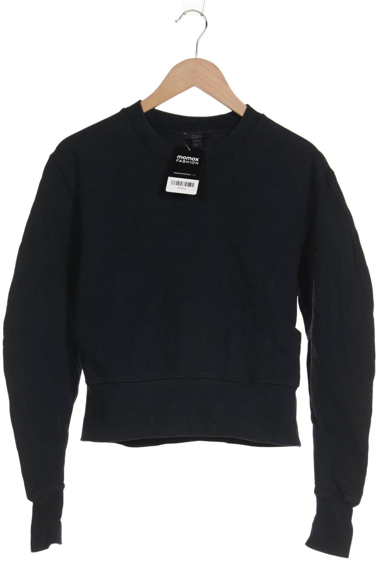 

COS Damen Sweatshirt, marineblau, Gr. 36