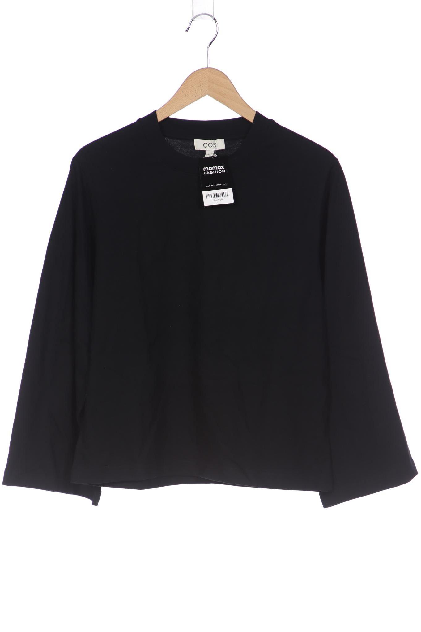 

COS Damen Sweatshirt, schwarz