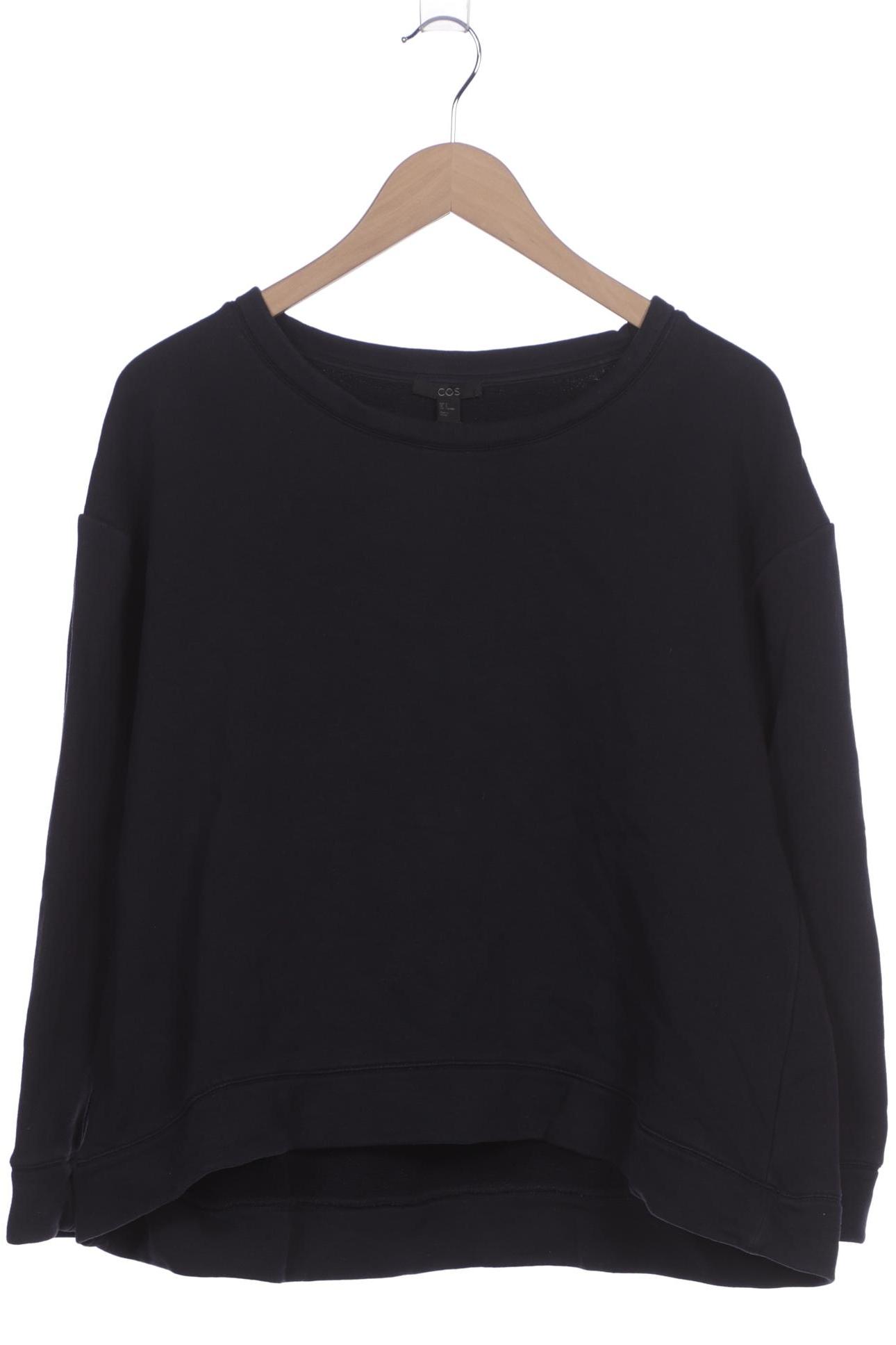 

COS Damen Sweatshirt, marineblau, Gr. 36