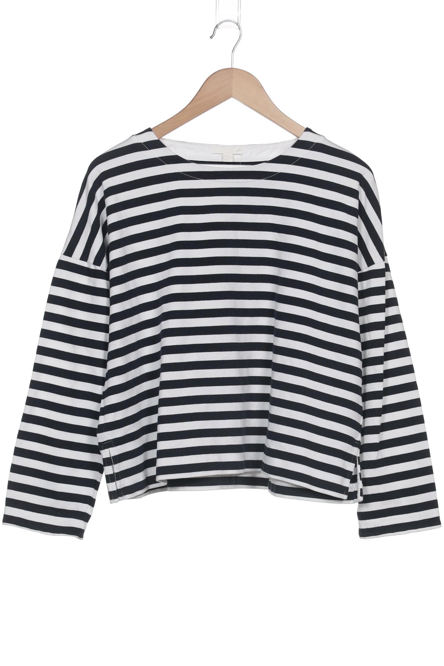 

COS Damen Sweatshirt, weiß, Gr. 38