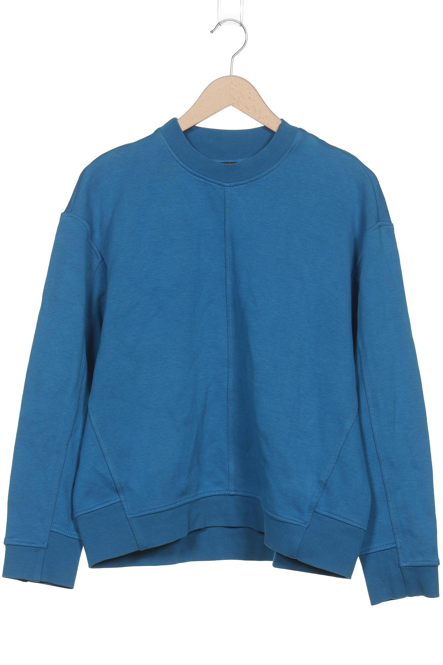 

COS Damen Sweatshirt, blau, Gr. 38