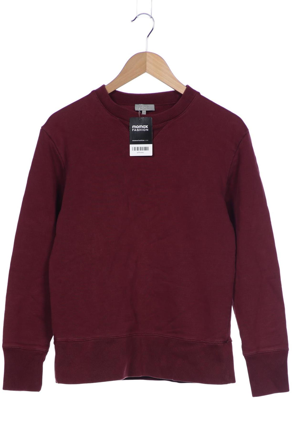 

COS Damen Sweatshirt, bordeaux, Gr. 38