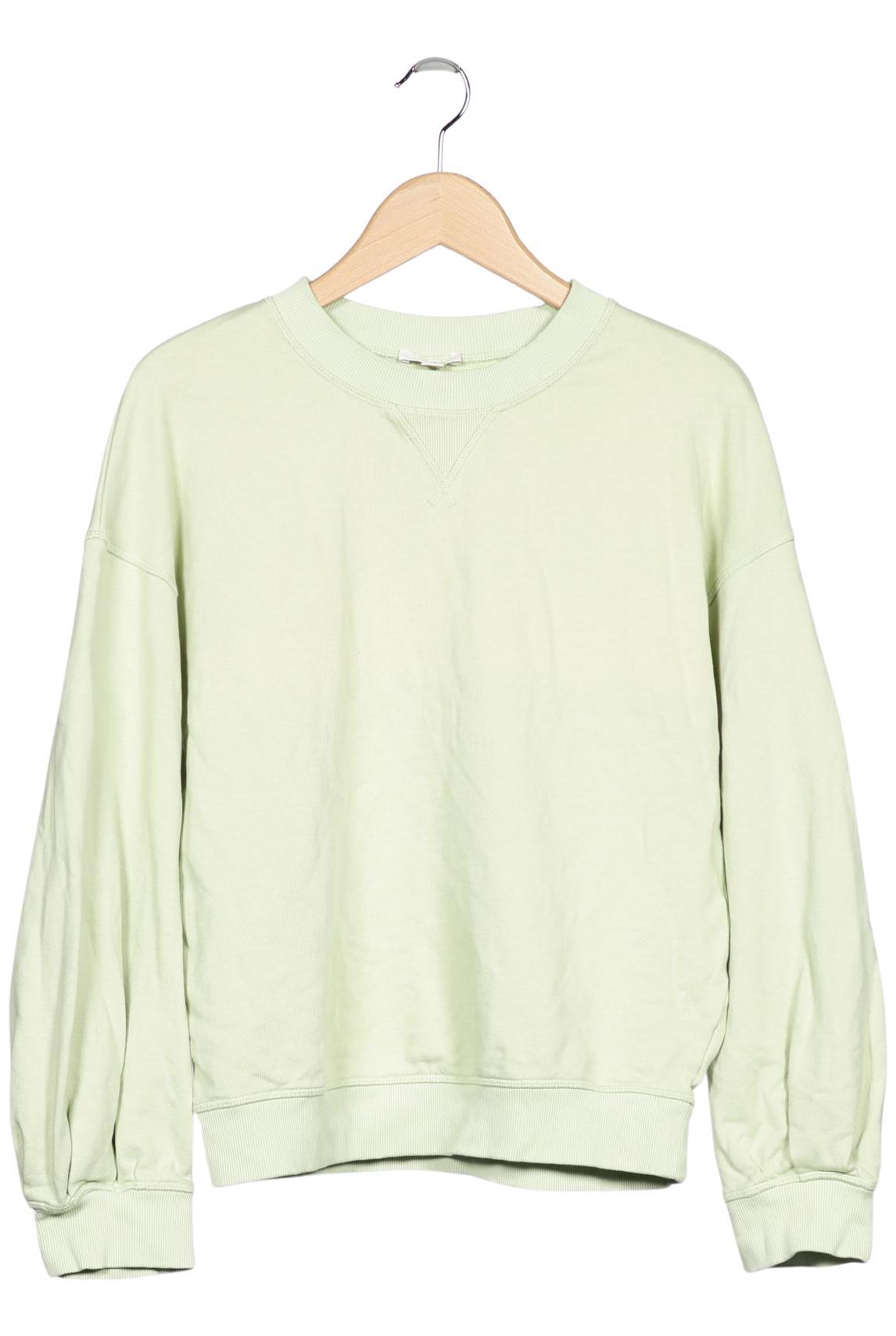 

COS Damen Sweatshirt, hellgrün, Gr. 36