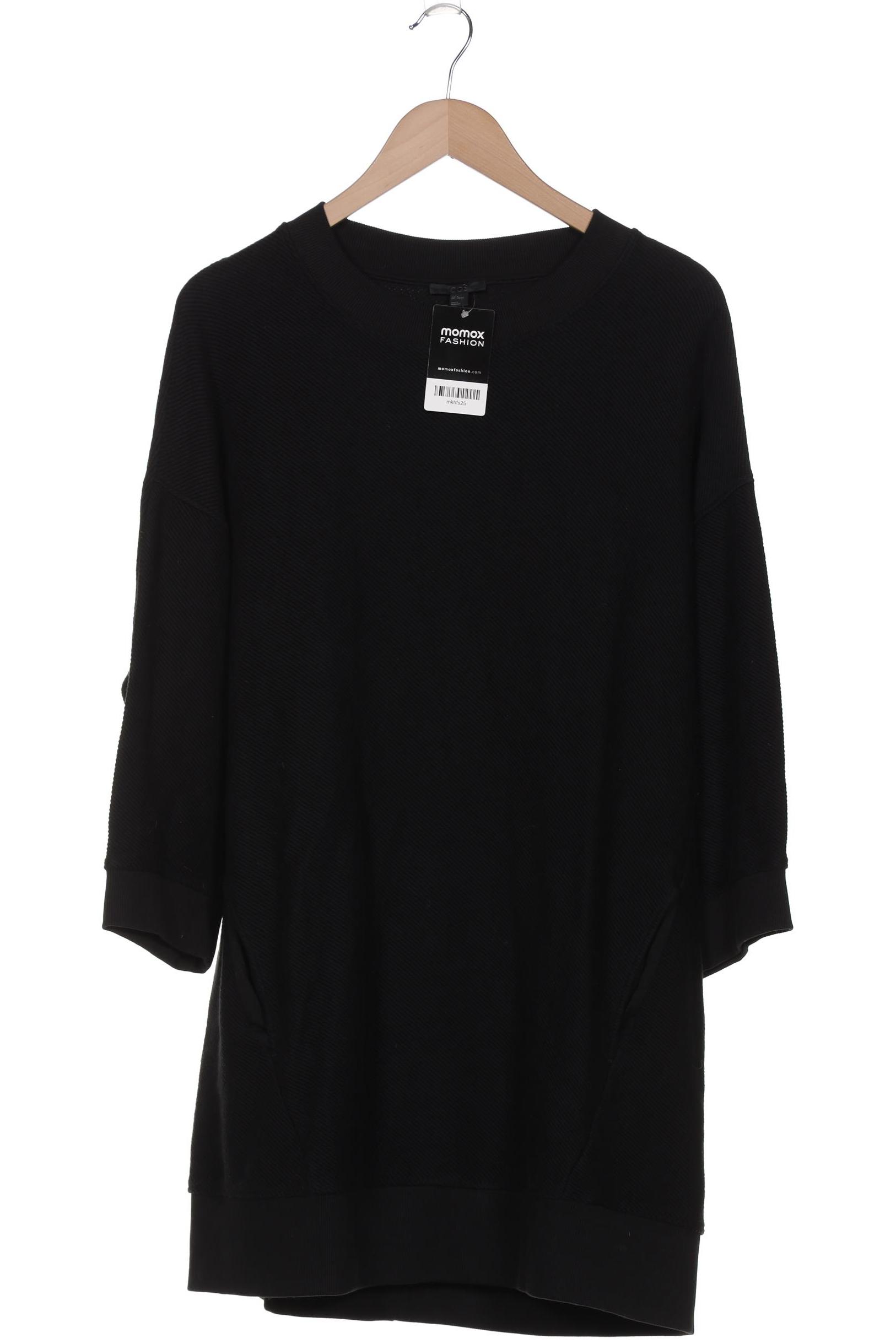

COS Damen Sweatshirt, schwarz, Gr. 38