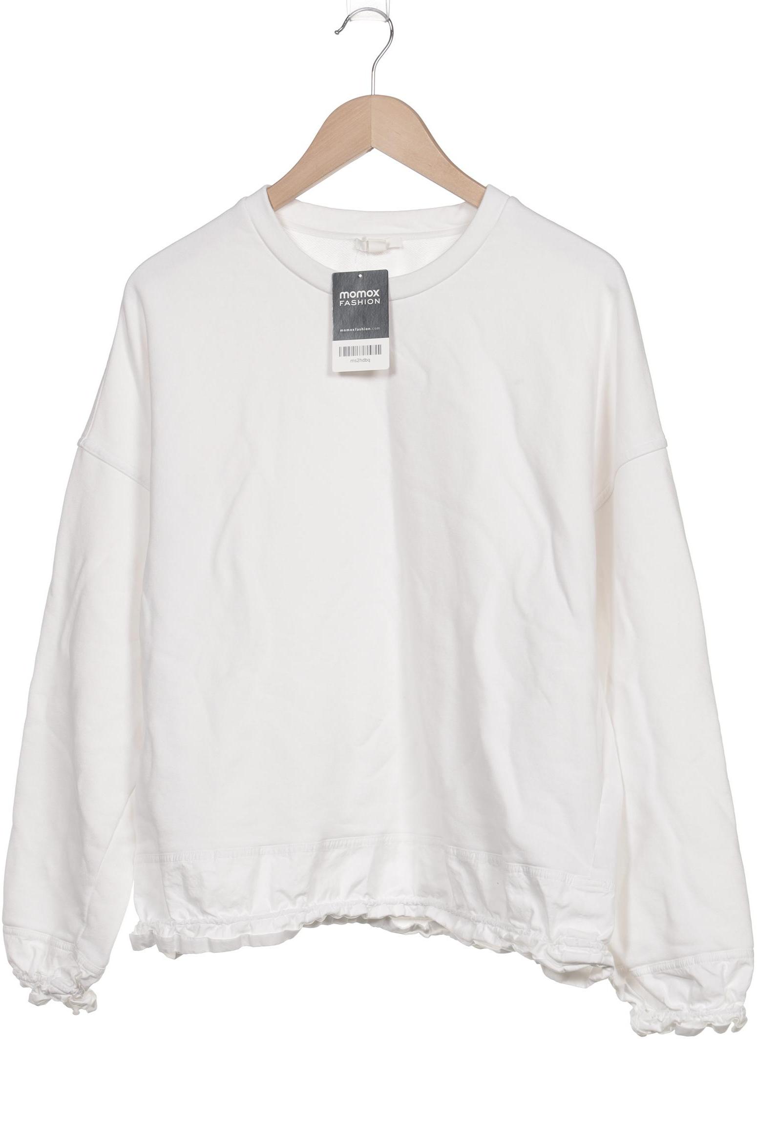 

COS Damen Sweatshirt, weiß, Gr. 42