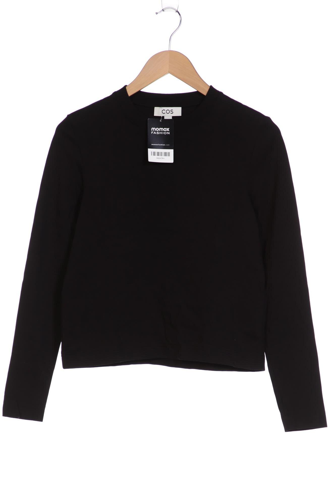 

COS Damen Sweatshirt, schwarz