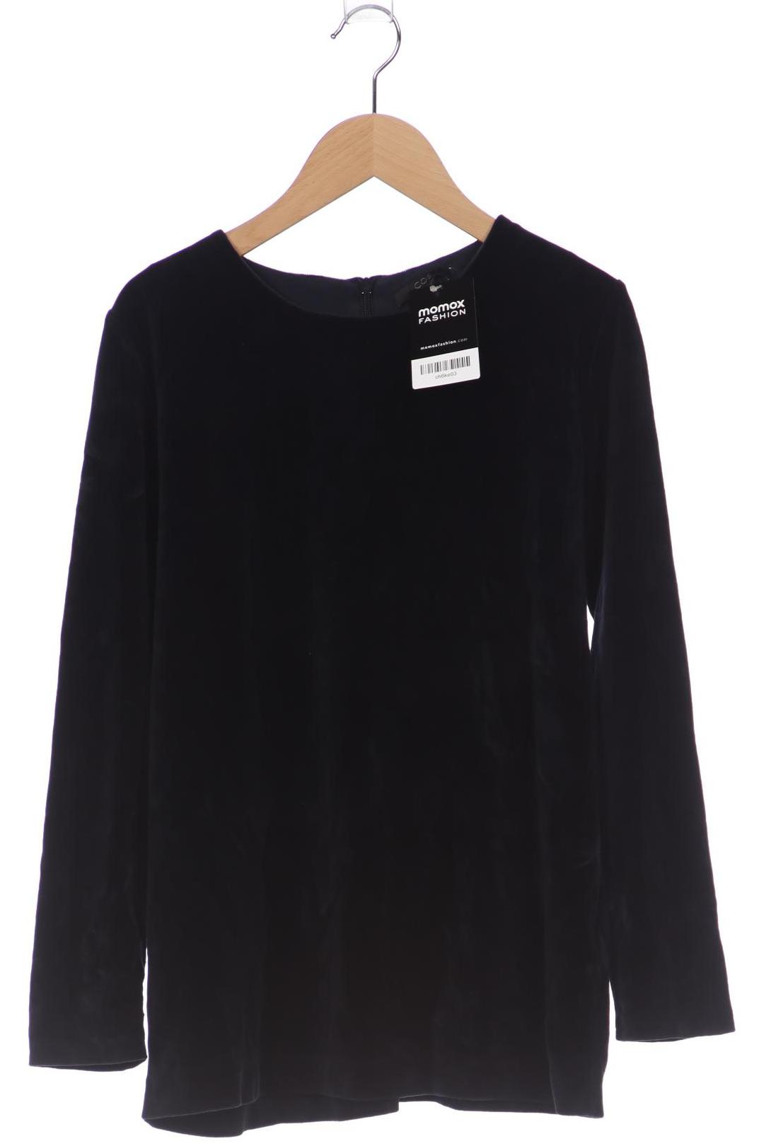 

COS Damen Sweatshirt, marineblau, Gr. 36