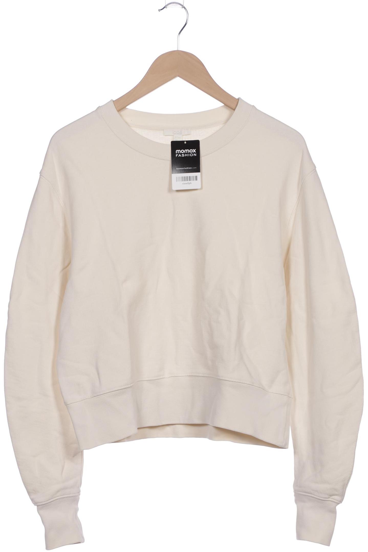 

COS Damen Sweatshirt, cremeweiß, Gr. 38