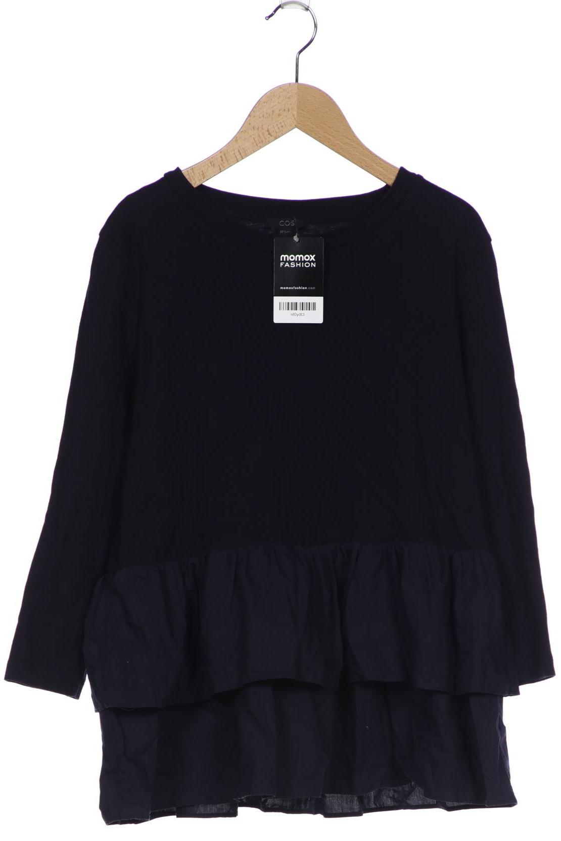 

COS Damen Sweatshirt, marineblau