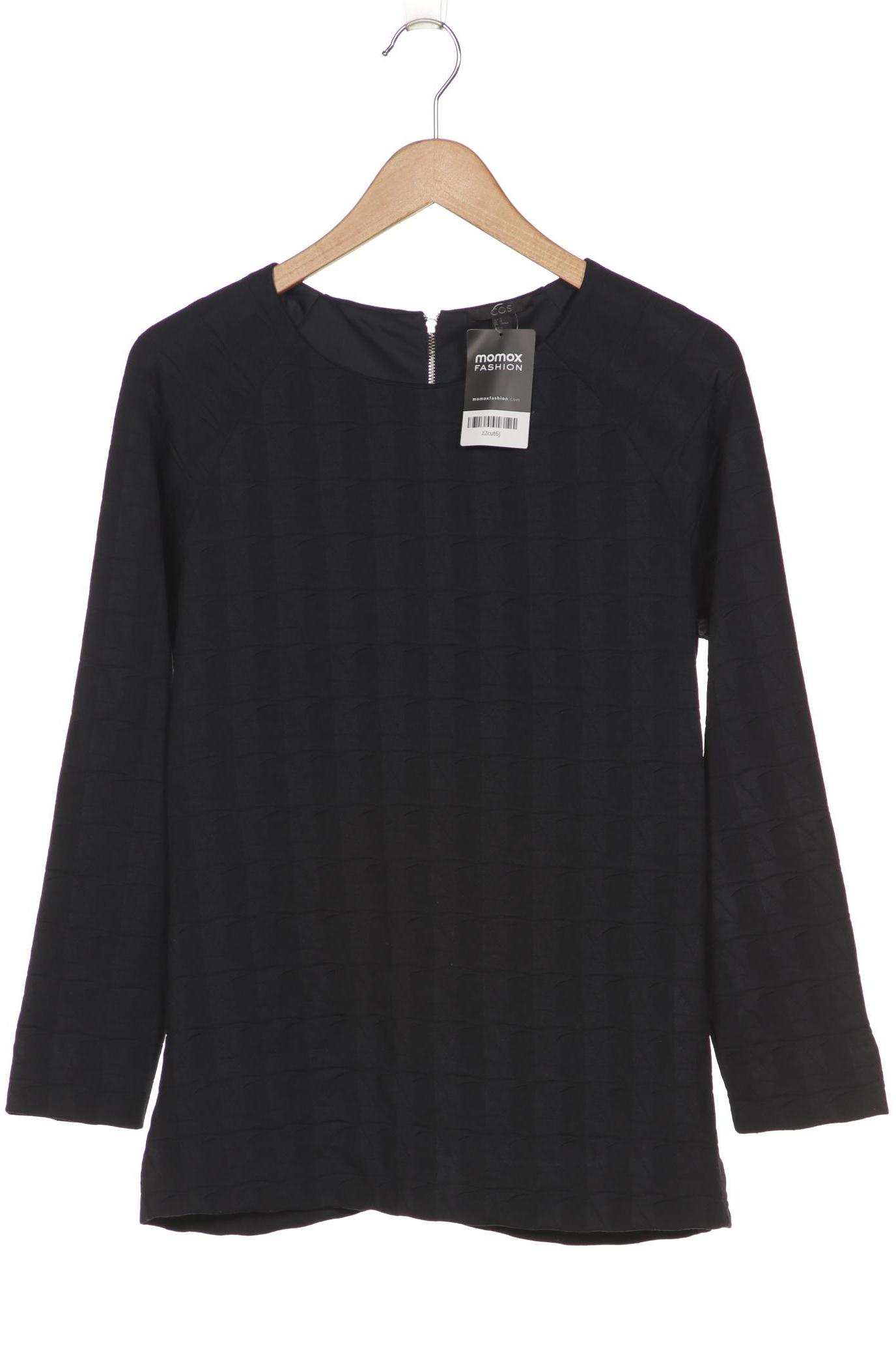 

COS Damen Sweatshirt, marineblau, Gr. 38