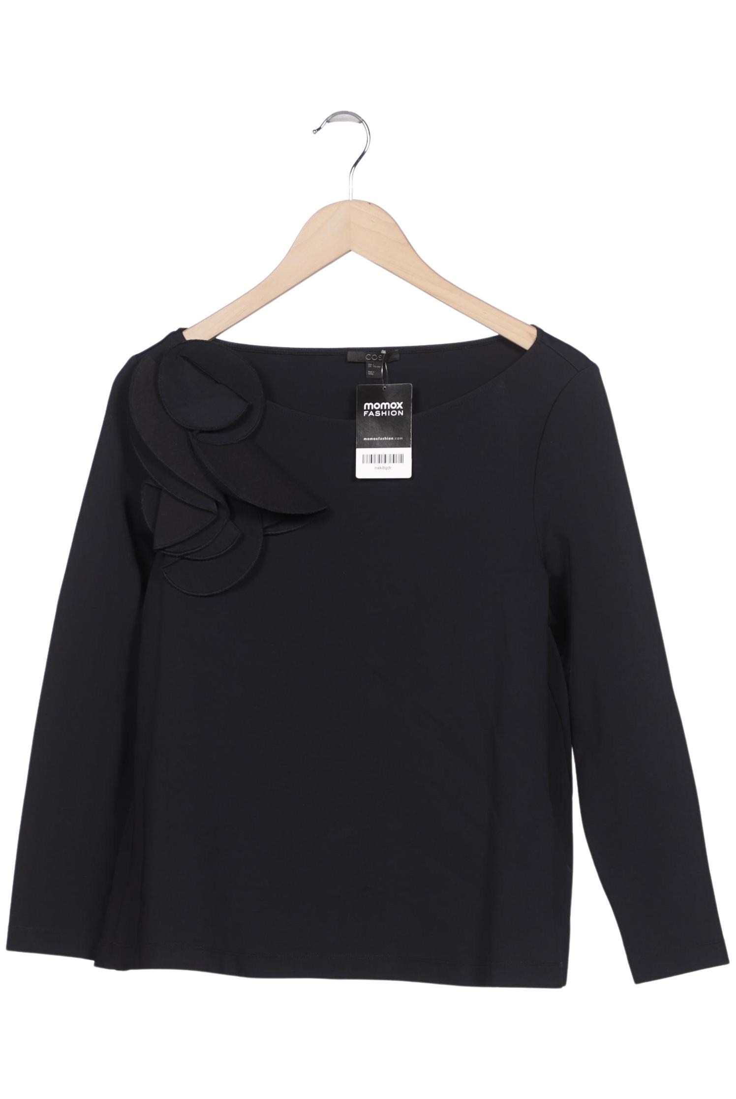 

COS Damen Sweatshirt, marineblau, Gr. 42
