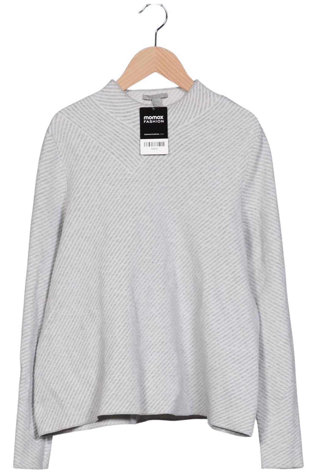 

COS Damen Sweatshirt, grau, Gr. 36