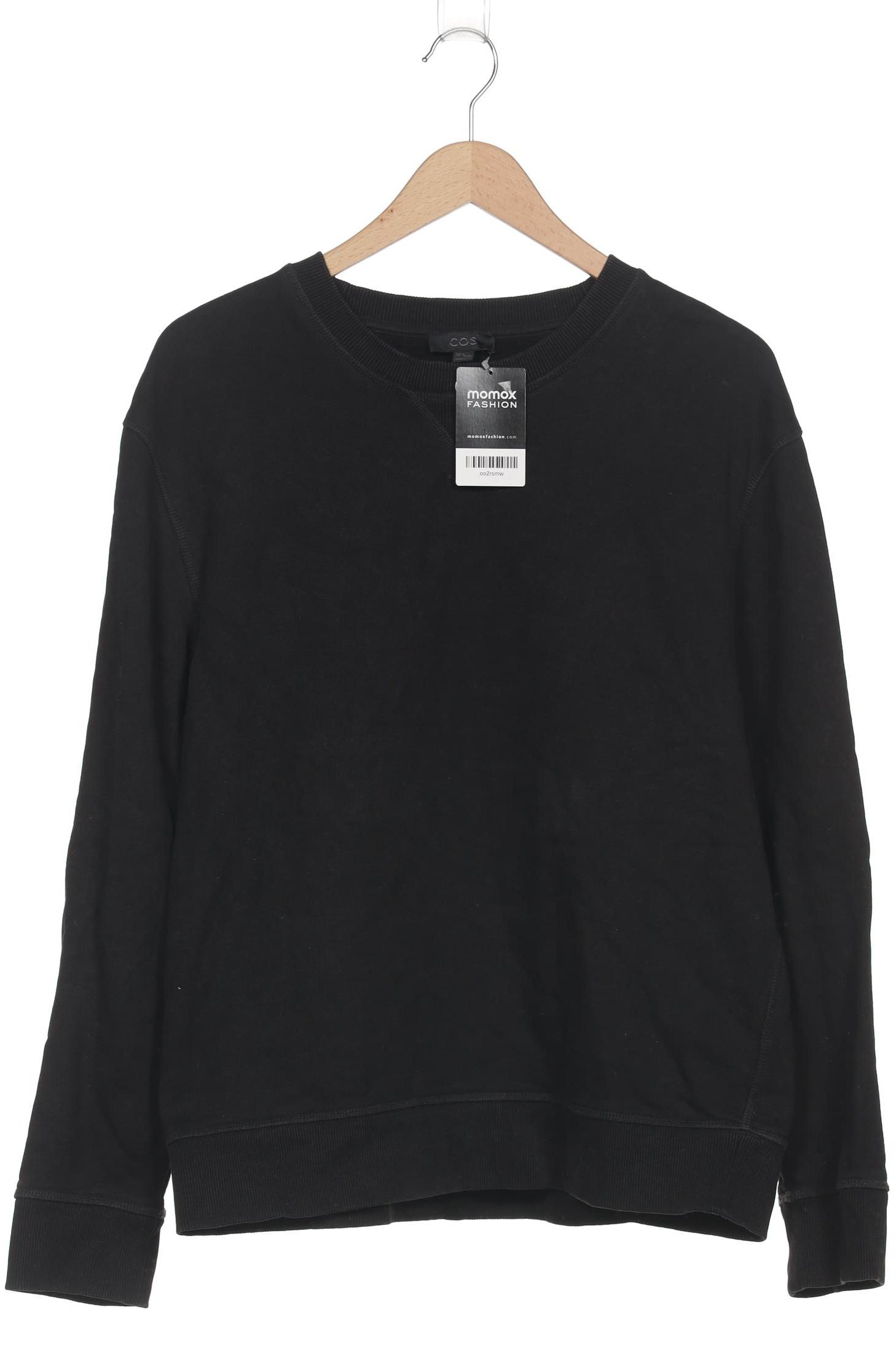 

COS Damen Sweatshirt, schwarz, Gr. 38