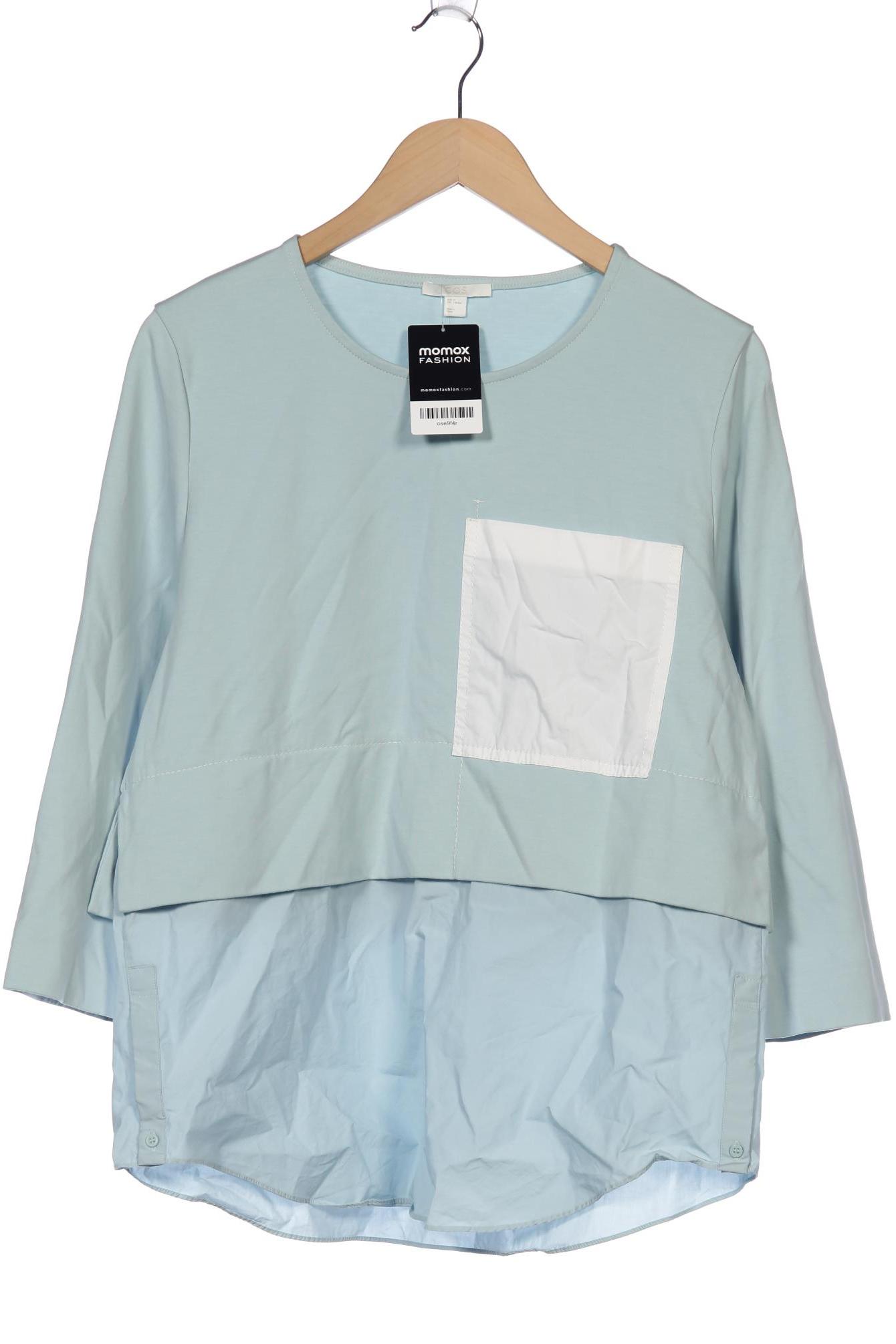 

COS Damen Sweatshirt, hellblau, Gr. 38