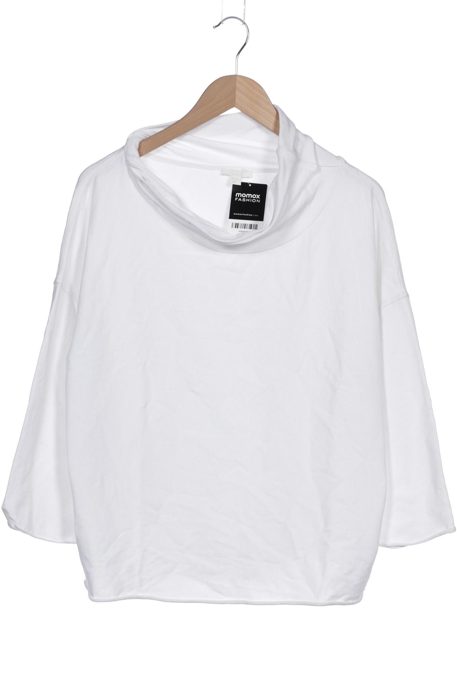 

COS Damen Sweatshirt, weiß, Gr. 38