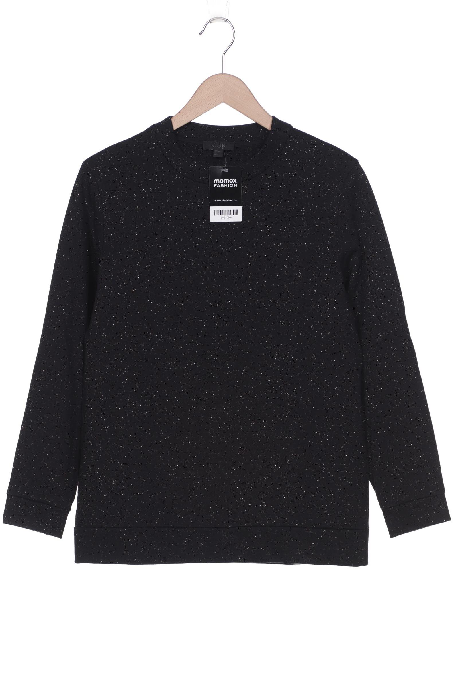 

COS Damen Sweatshirt, schwarz