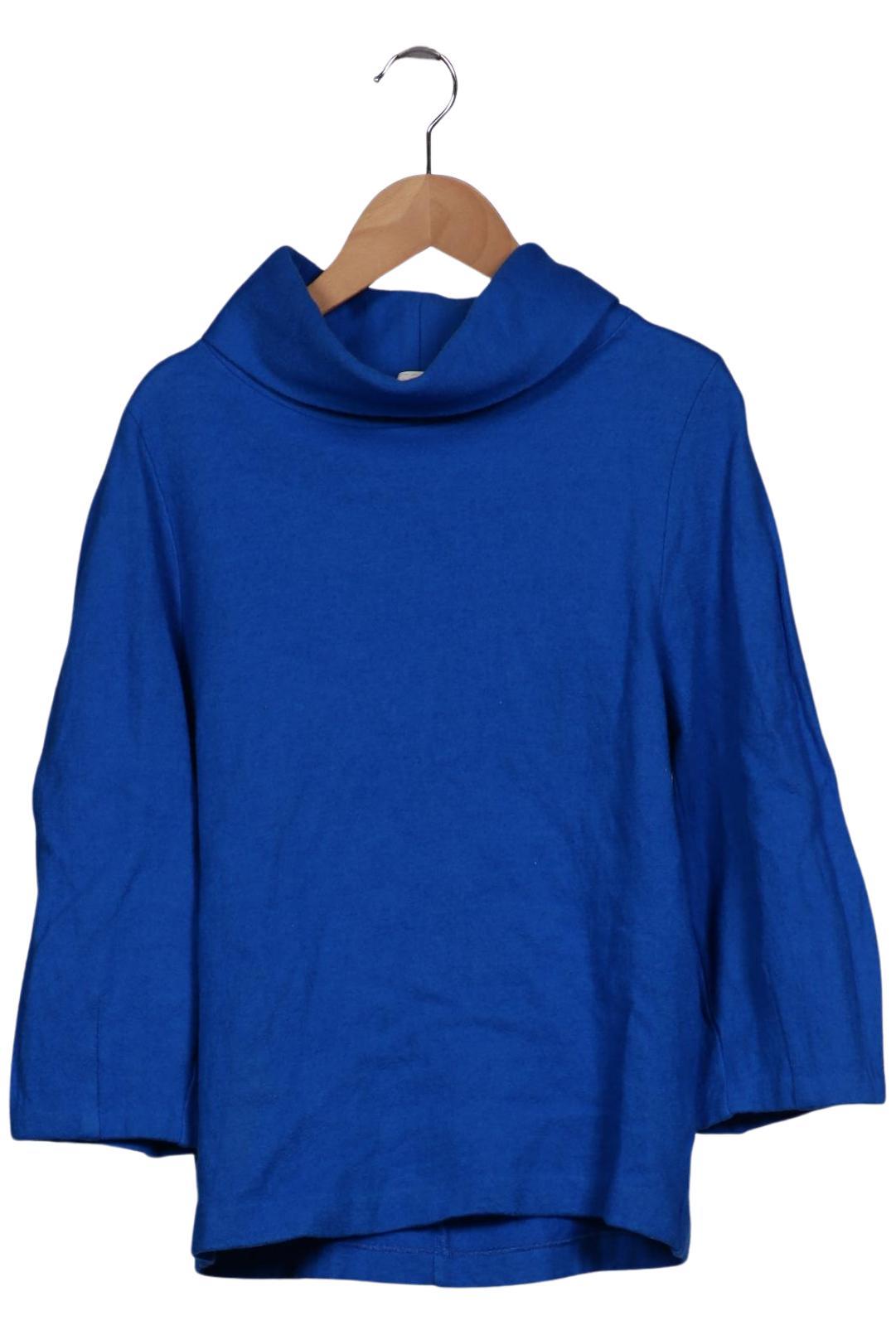 

COS Damen Sweatshirt, blau, Gr. 34
