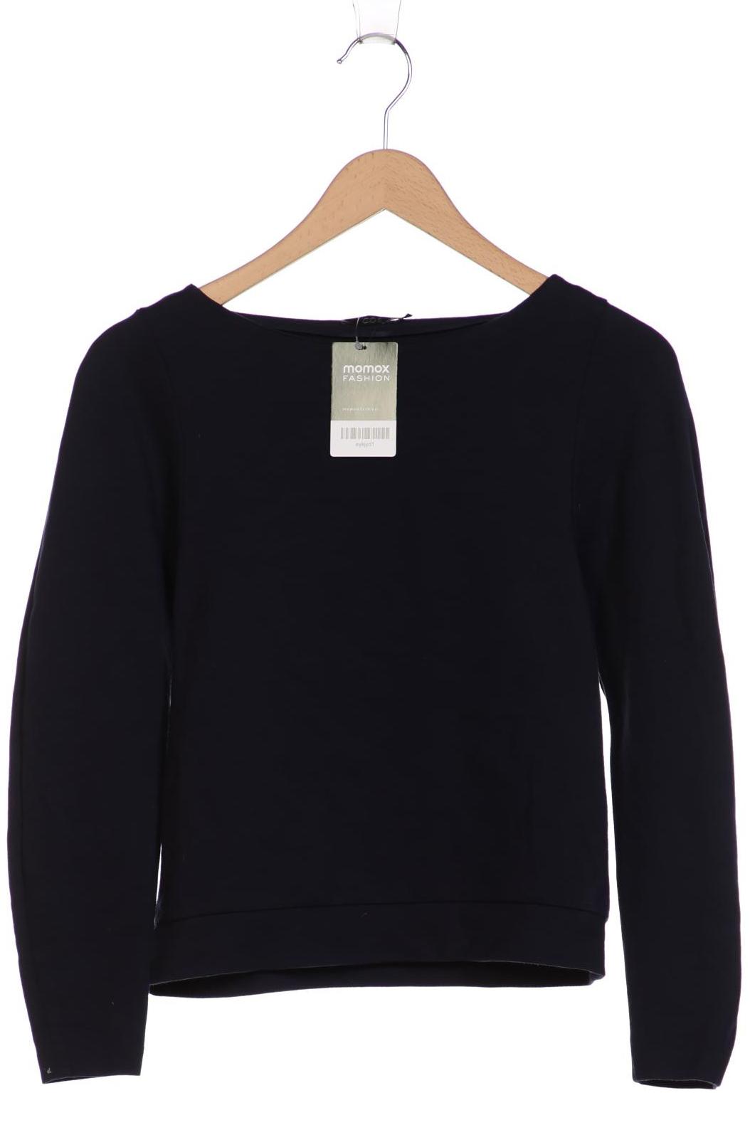 

COS Damen Sweatshirt, marineblau, Gr. 34