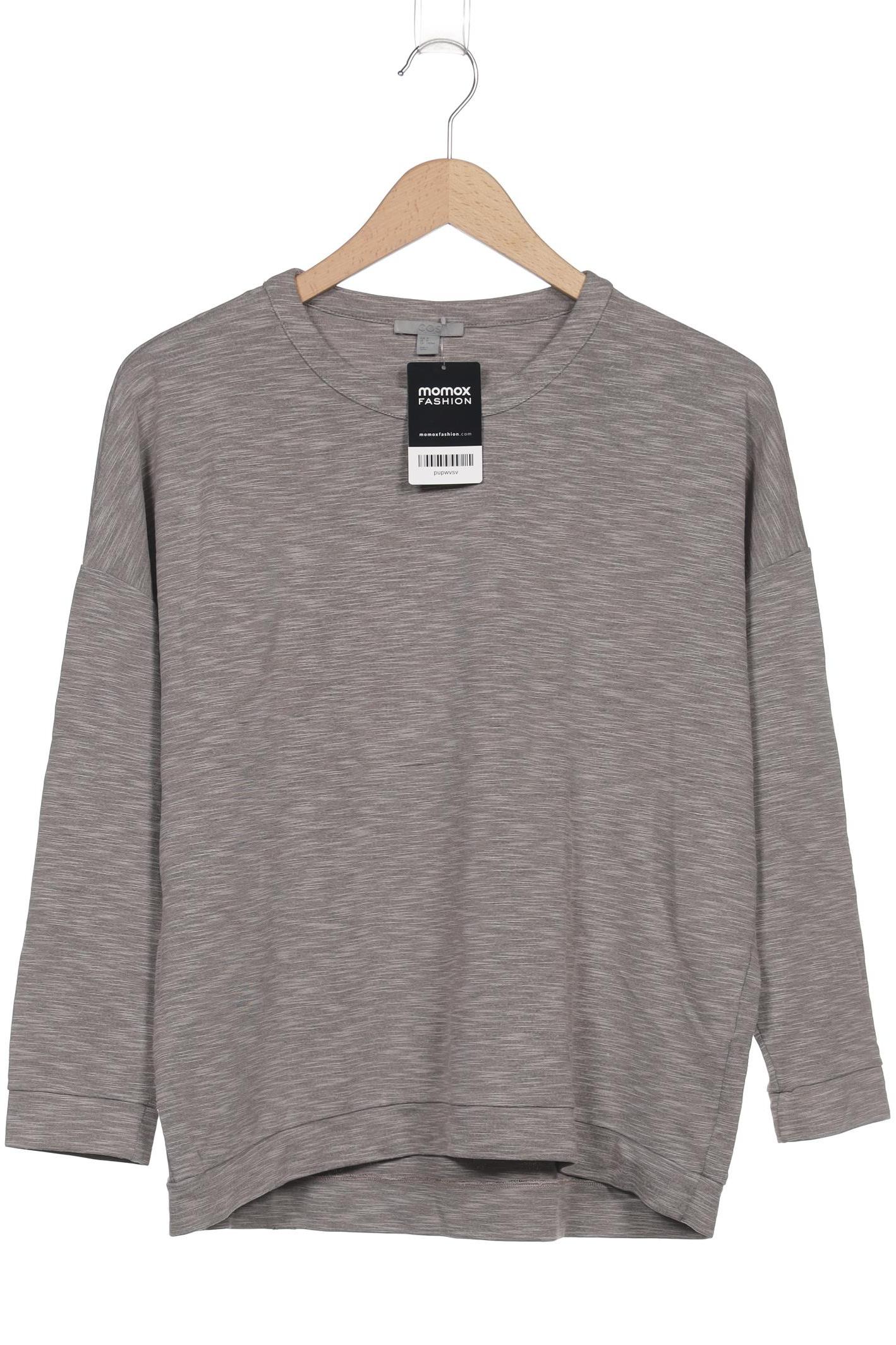 

COS Damen Sweatshirt, grau, Gr. 38