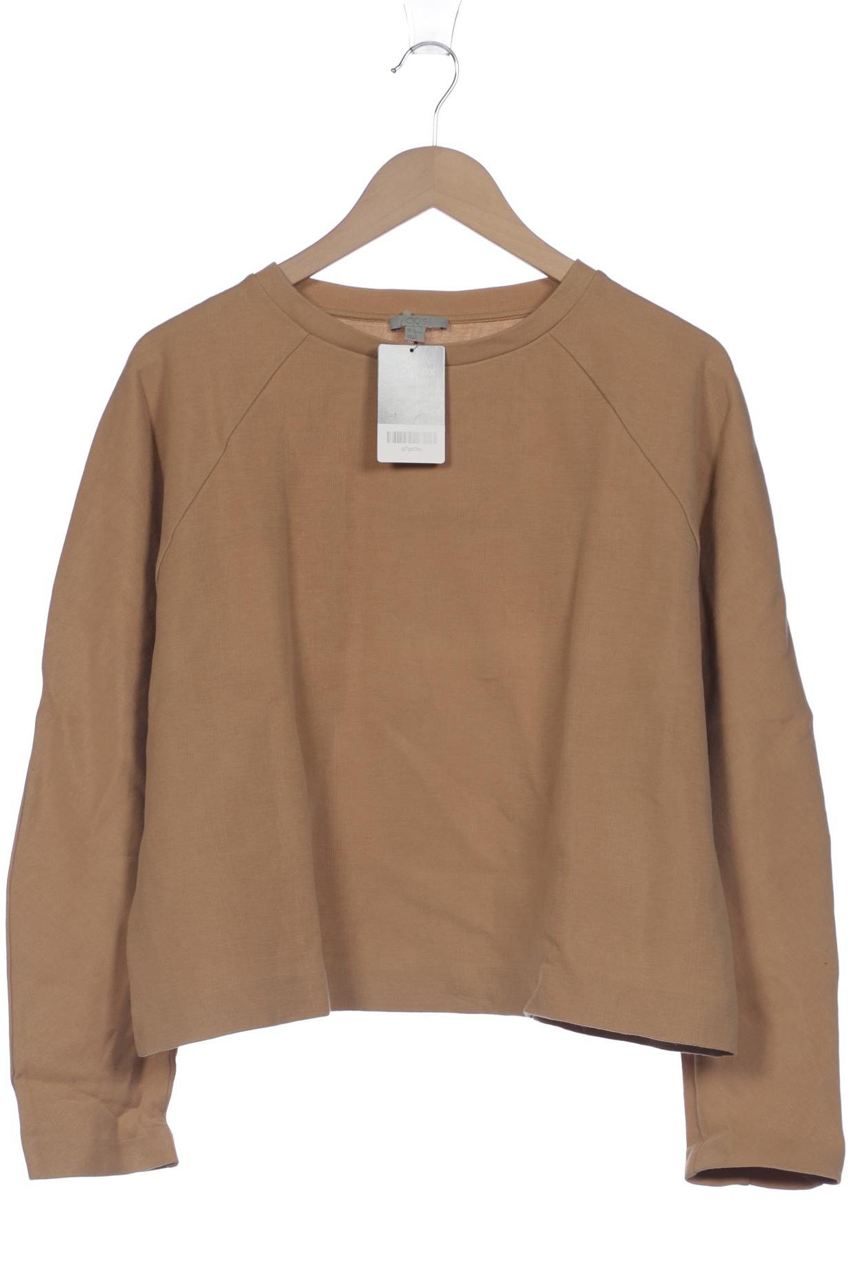 

COS Damen Sweatshirt, beige, Gr. 42
