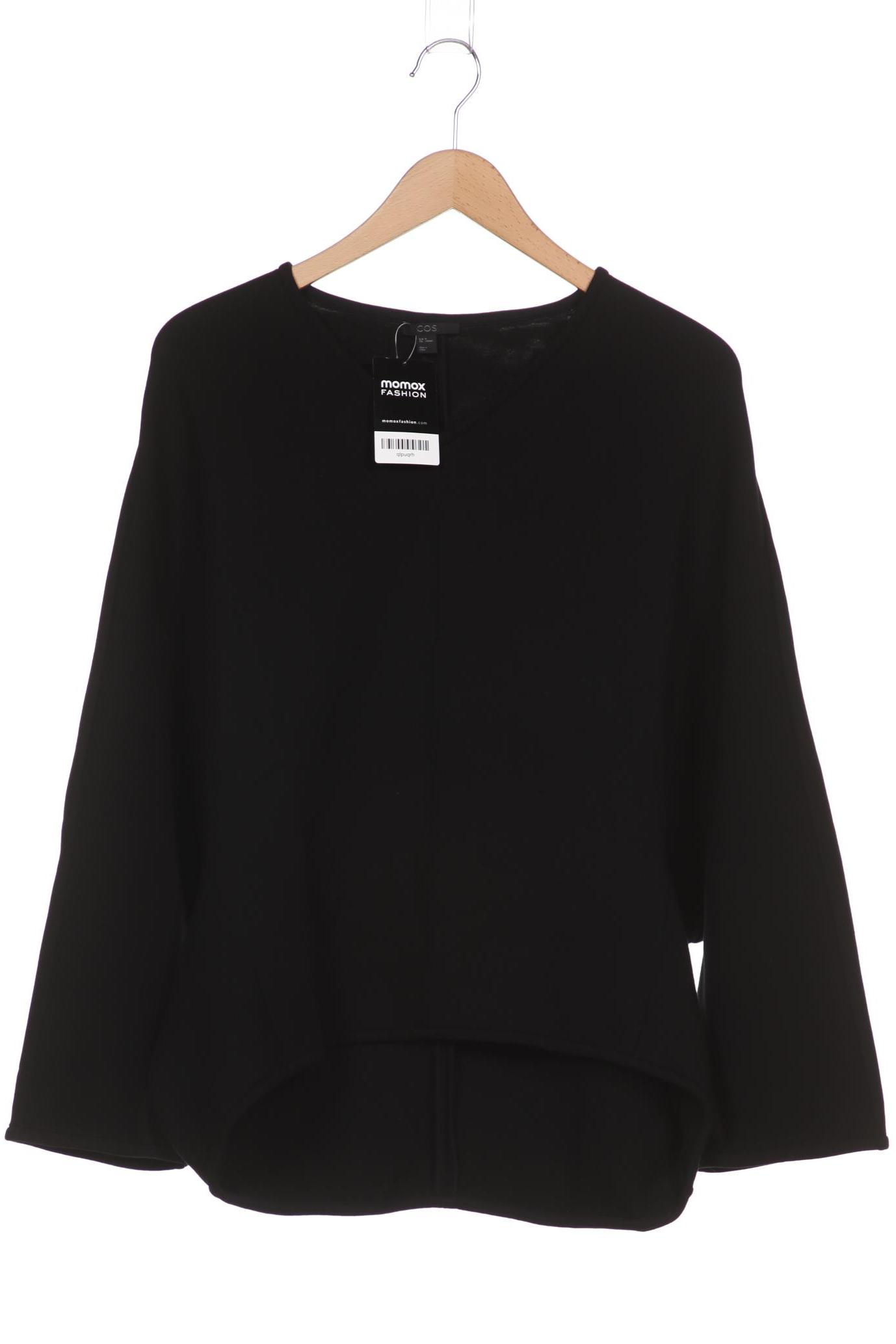 

COS Damen Sweatshirt, schwarz, Gr. 38