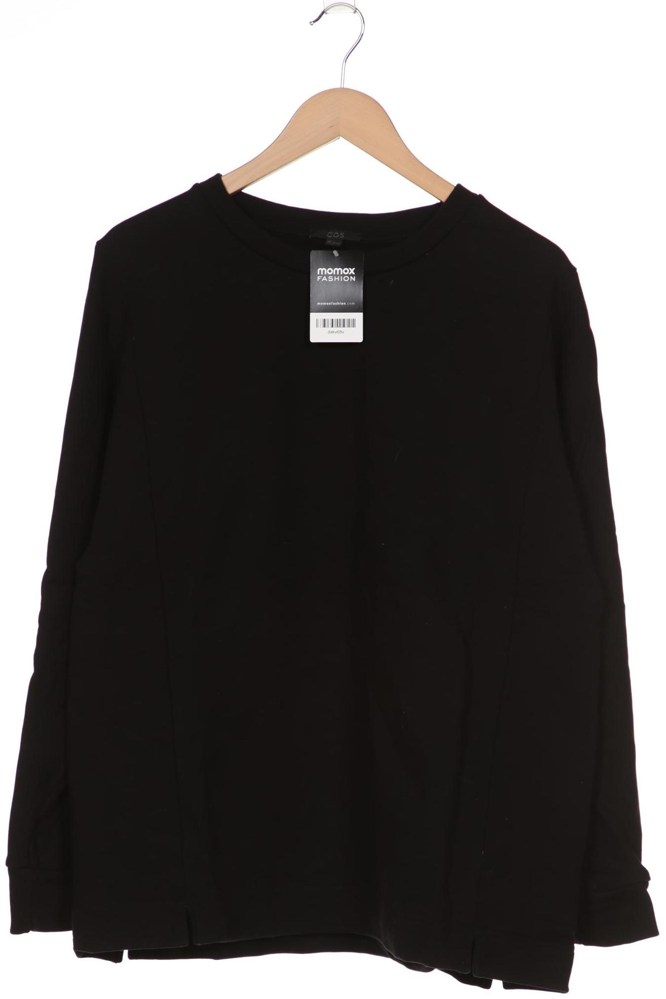 

COS Damen Sweatshirt, schwarz