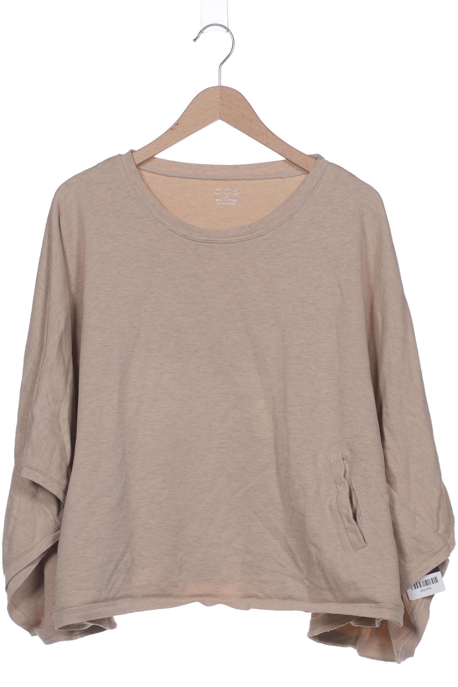 

COS Damen Sweatshirt, beige, Gr. 38