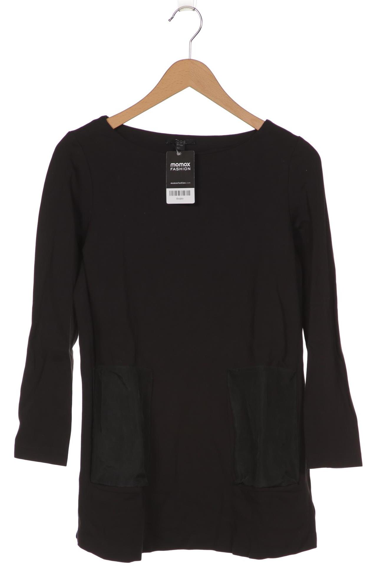 

COS Damen Sweatshirt, schwarz, Gr. 36