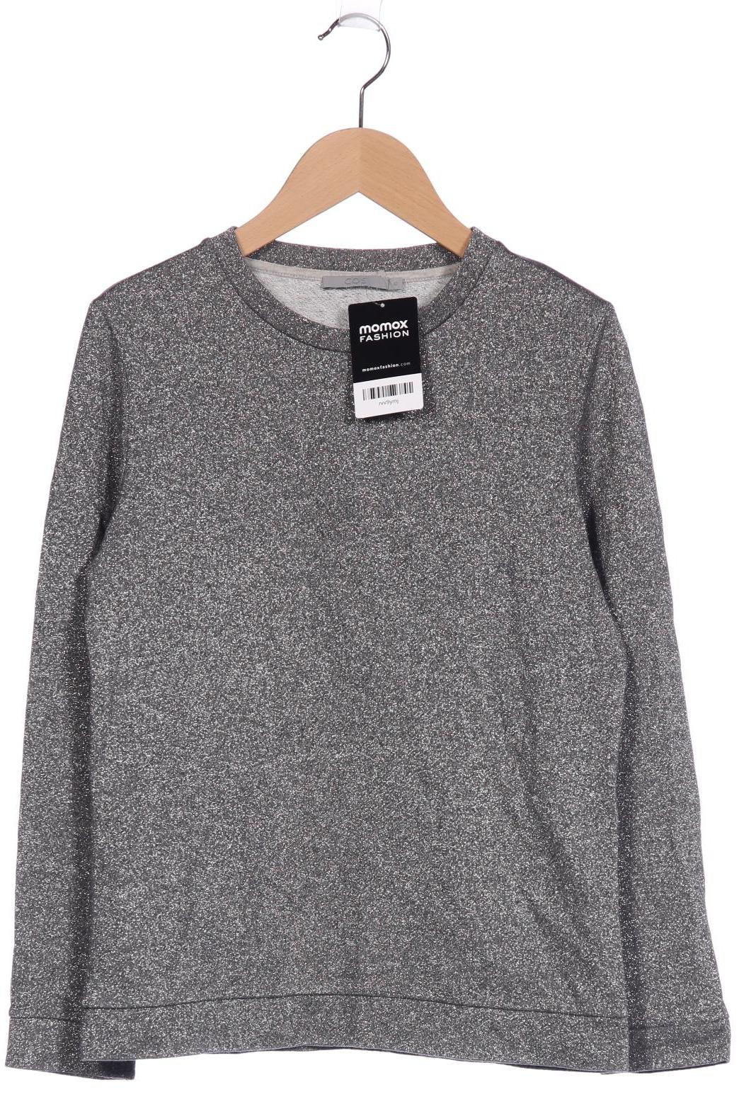 

COS Damen Sweatshirt, silber, Gr. 34