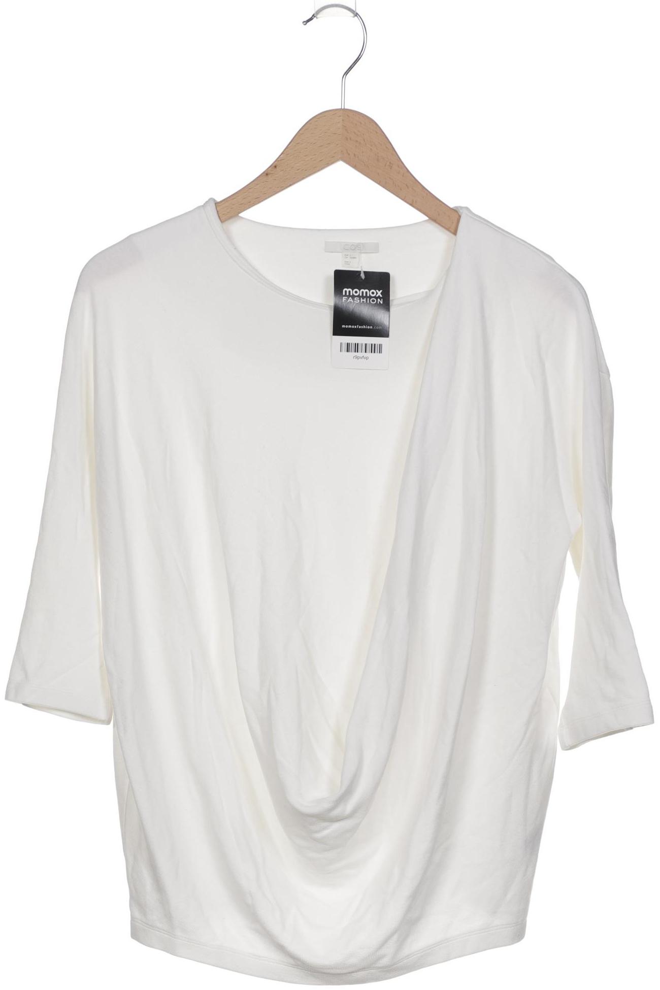 

COS Damen Sweatshirt, weiß, Gr. 36