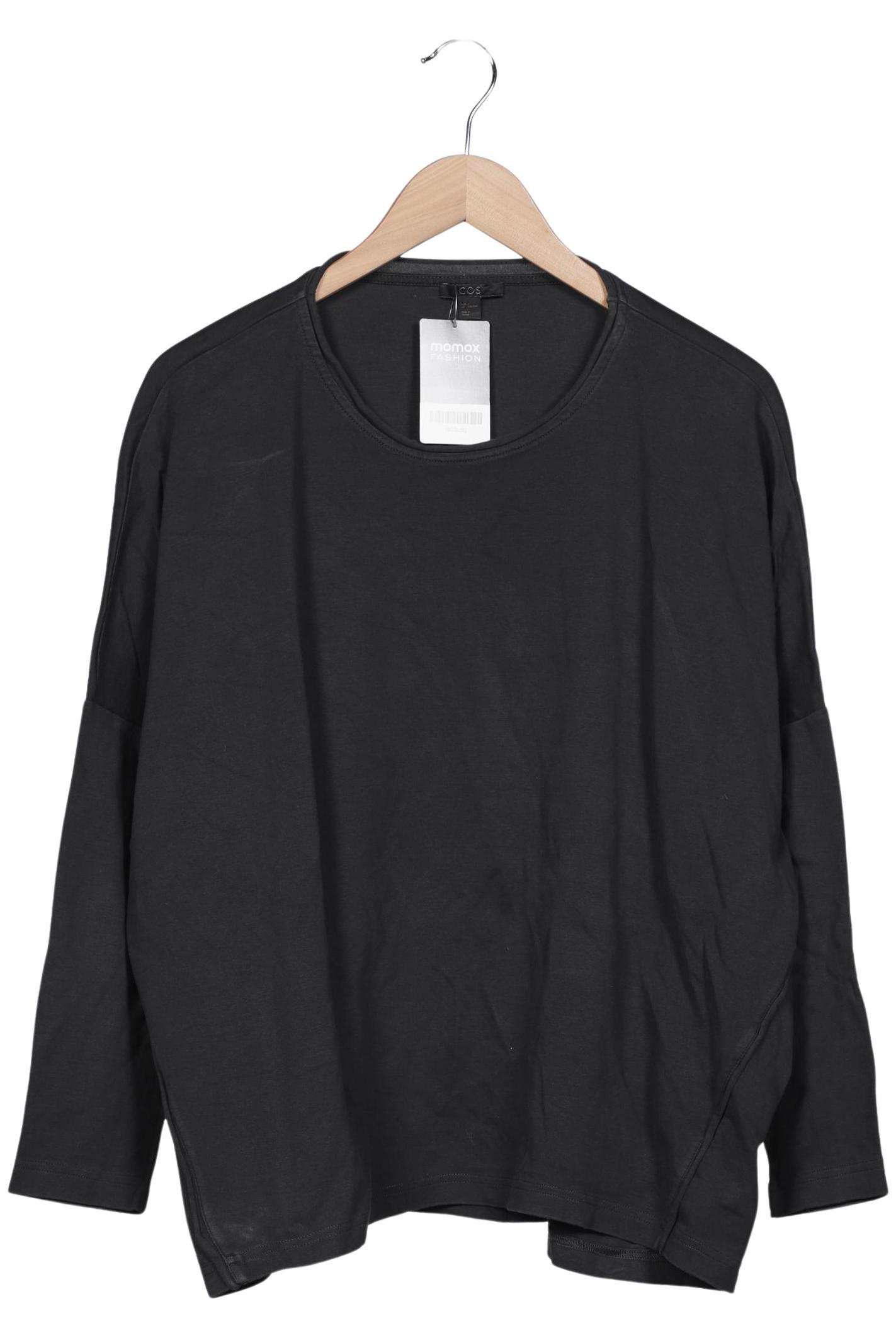 

COS Damen Sweatshirt, schwarz, Gr. 42