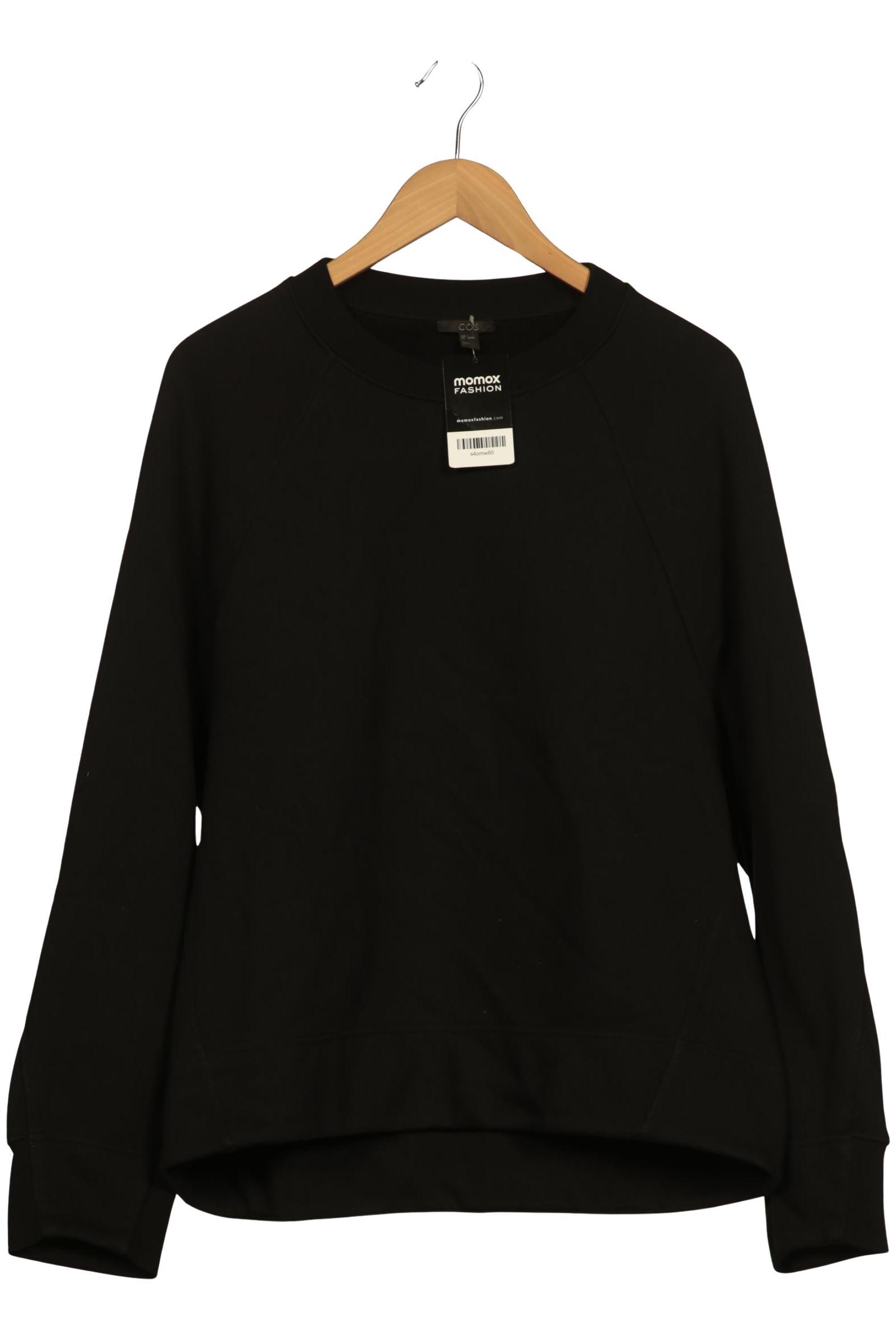 

COS Damen Sweatshirt, schwarz, Gr. 36