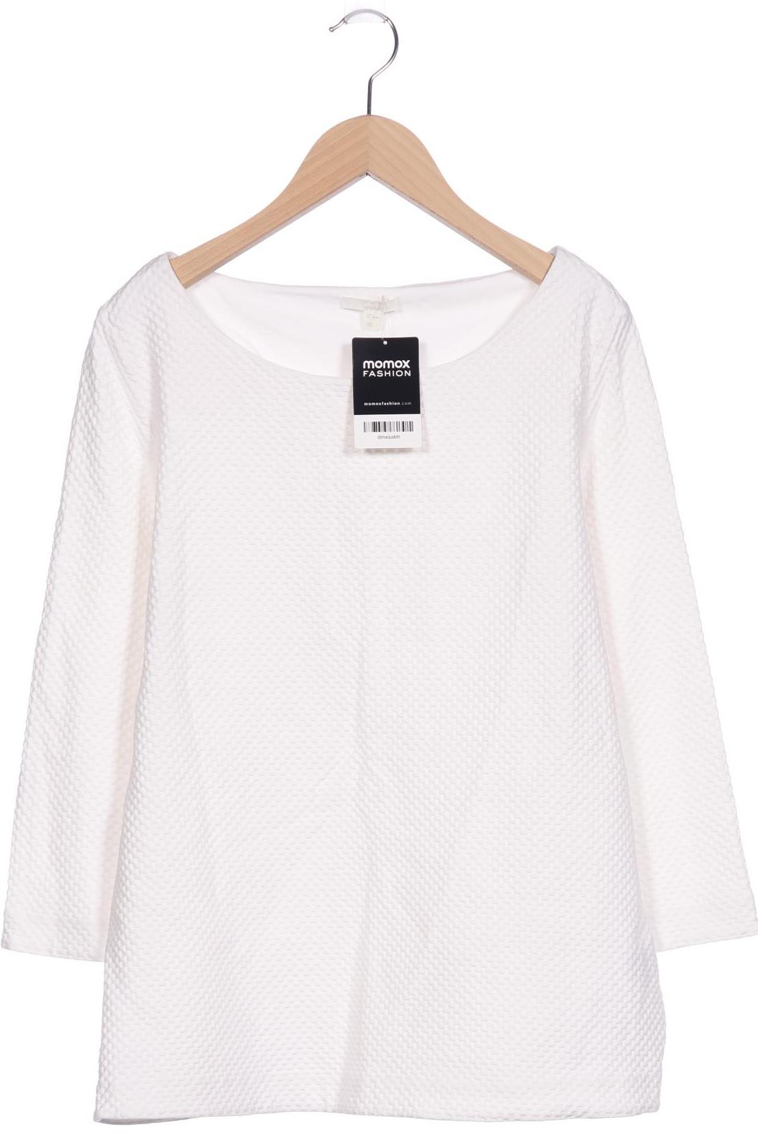 

COS Damen Sweatshirt, weiß, Gr. 36
