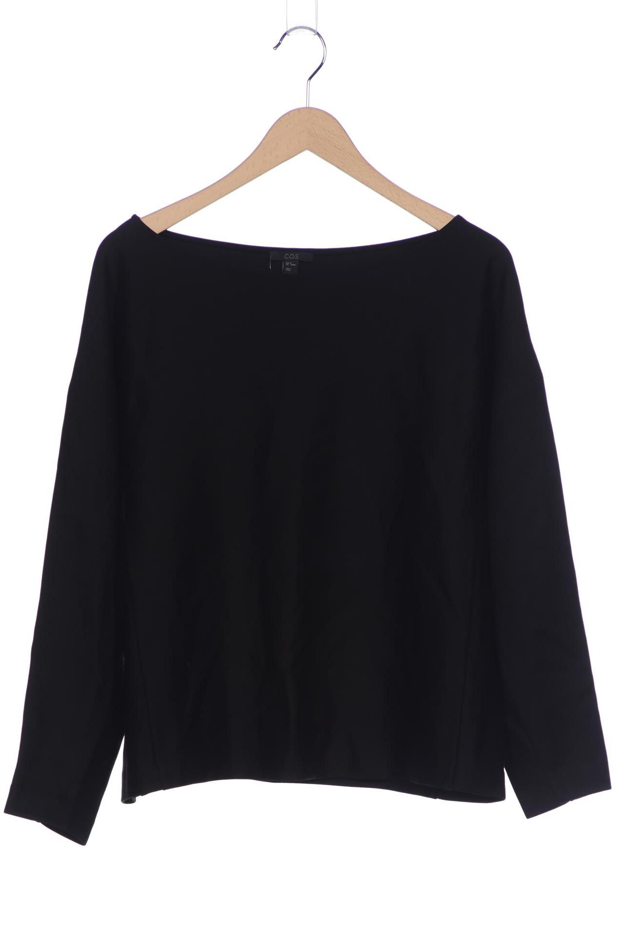 

COS Damen Sweatshirt, schwarz, Gr. 38