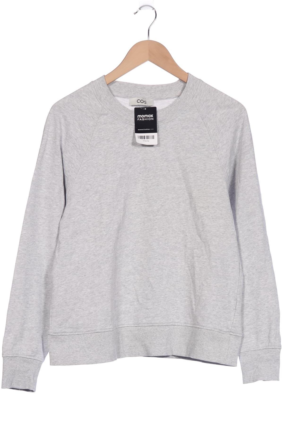 

COS Damen Sweatshirt, grau, Gr. 36