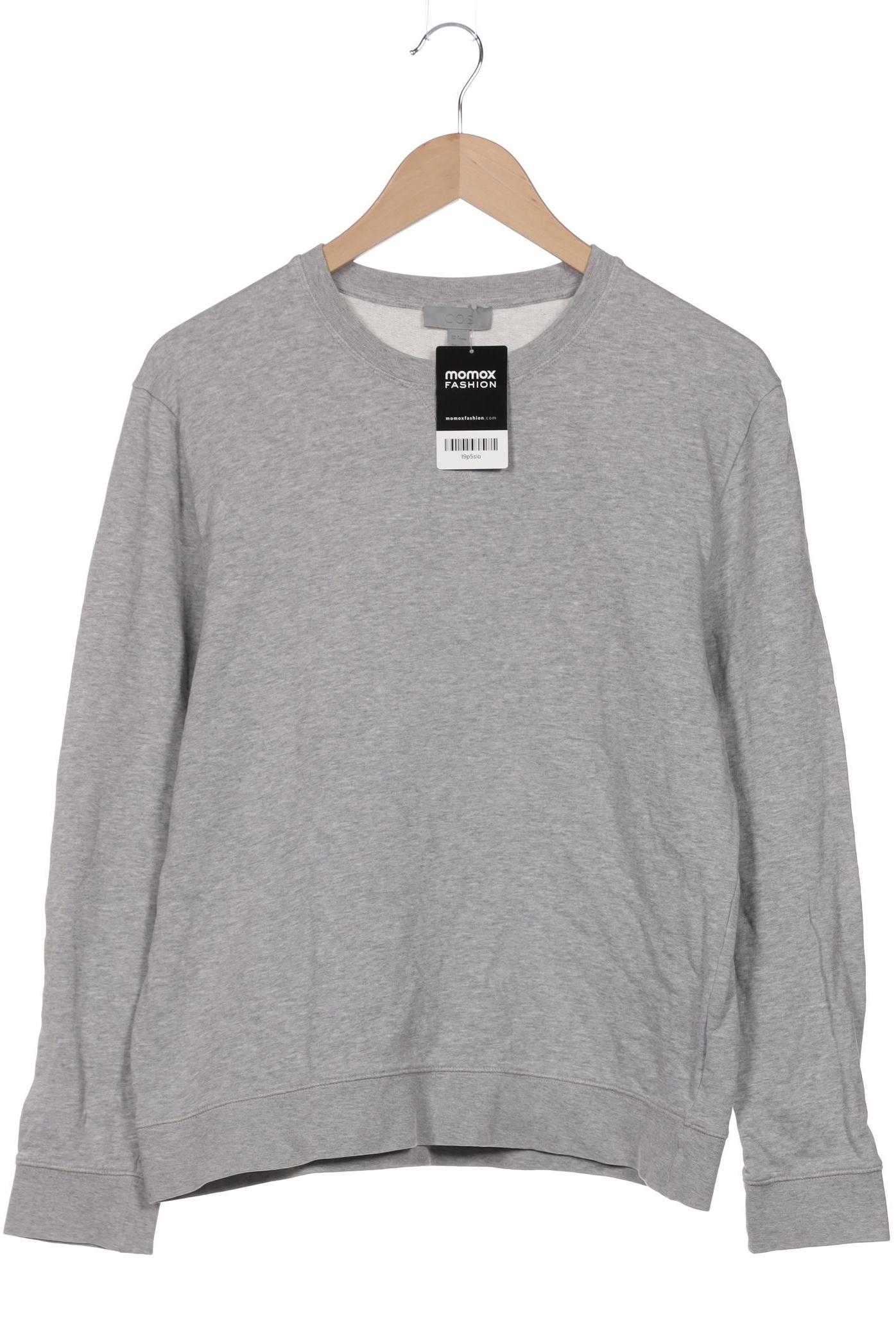 

COS Damen Sweatshirt, grau, Gr. 38