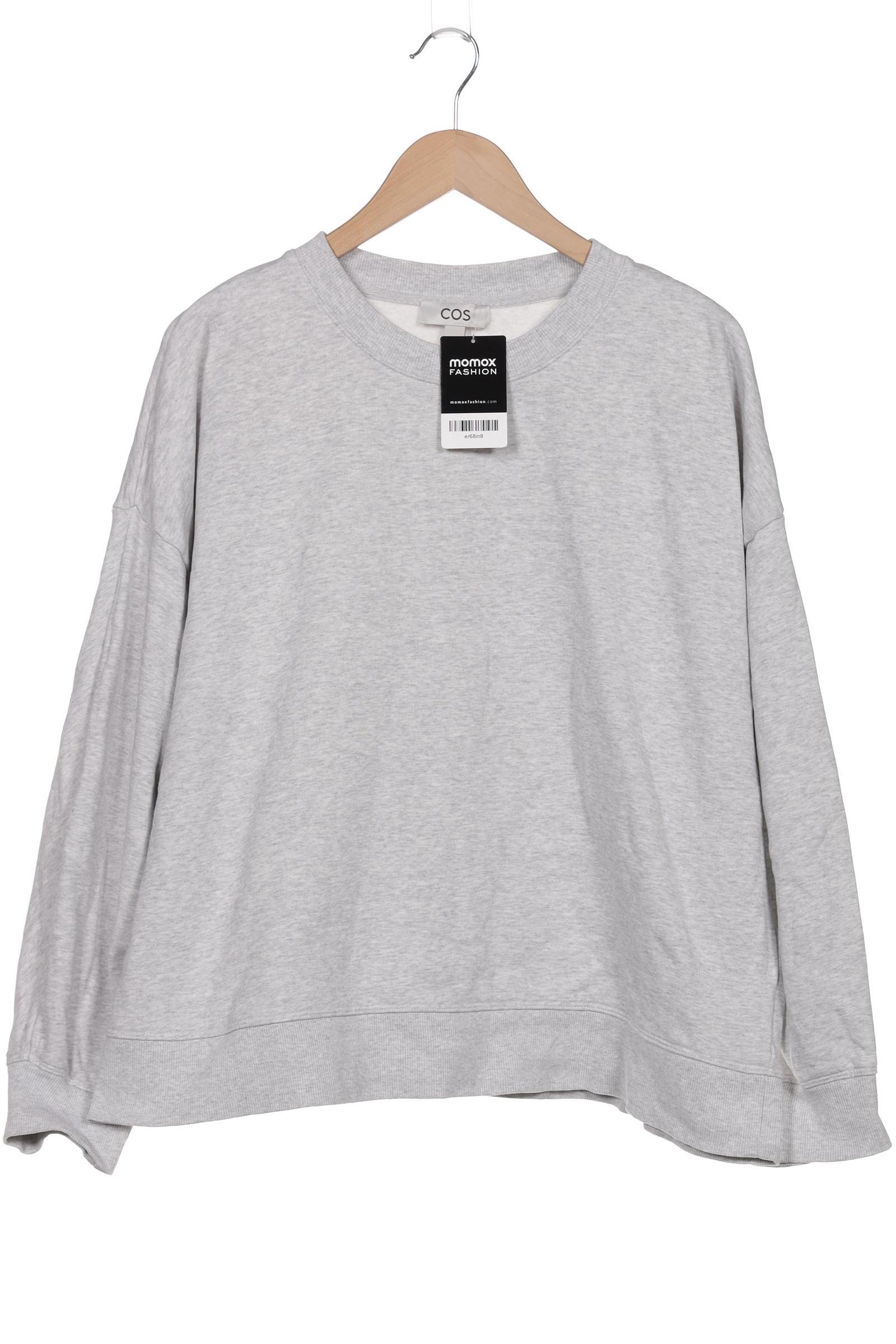 

COS Damen Sweatshirt, grau, Gr. 42