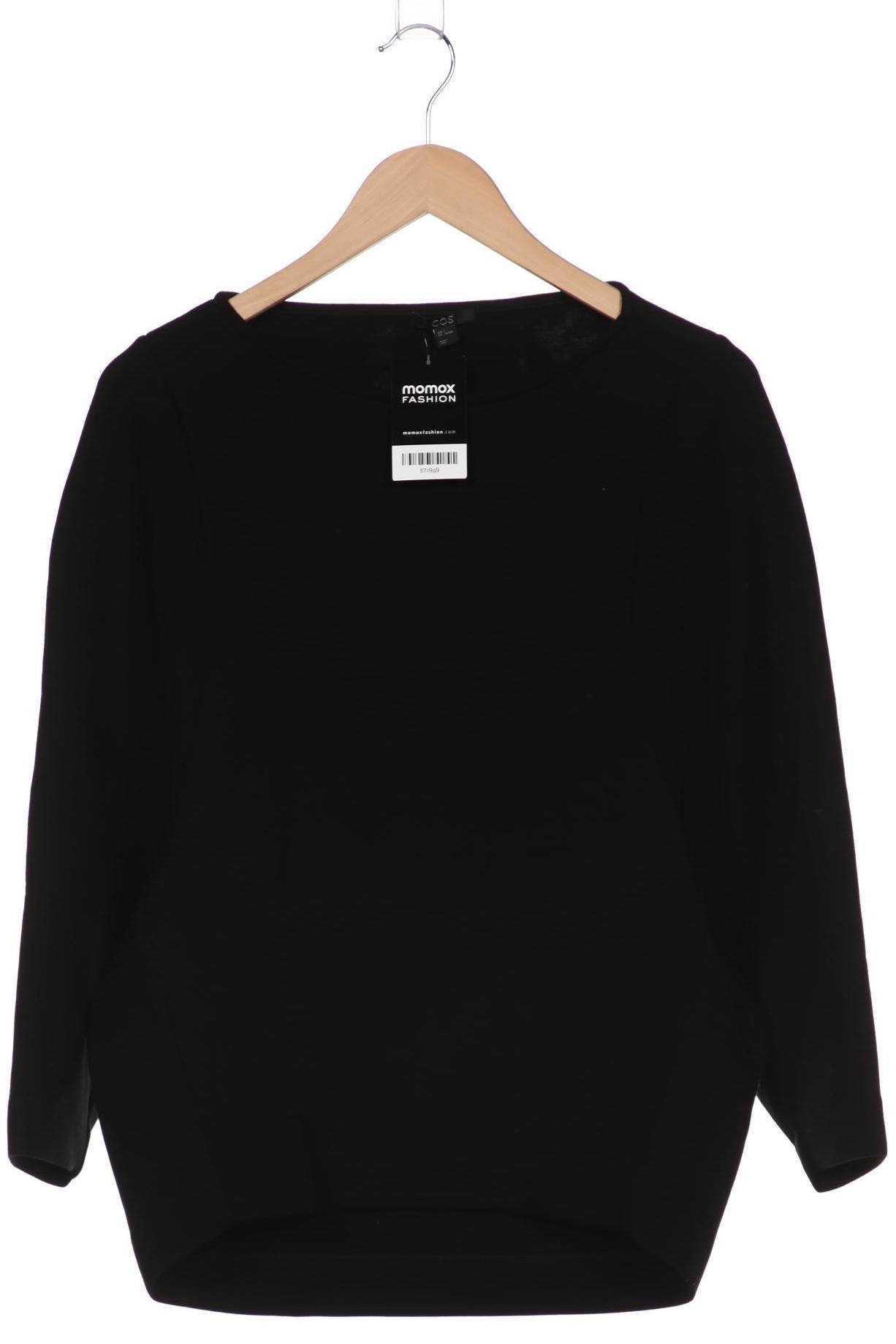 

COS Damen Sweatshirt, schwarz