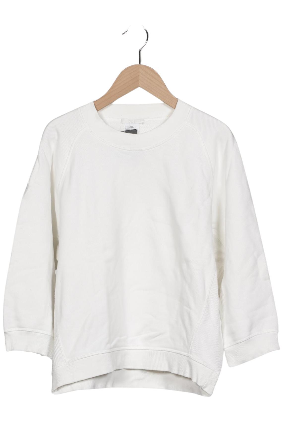 

COS Damen Sweatshirt, weiß, Gr. 34