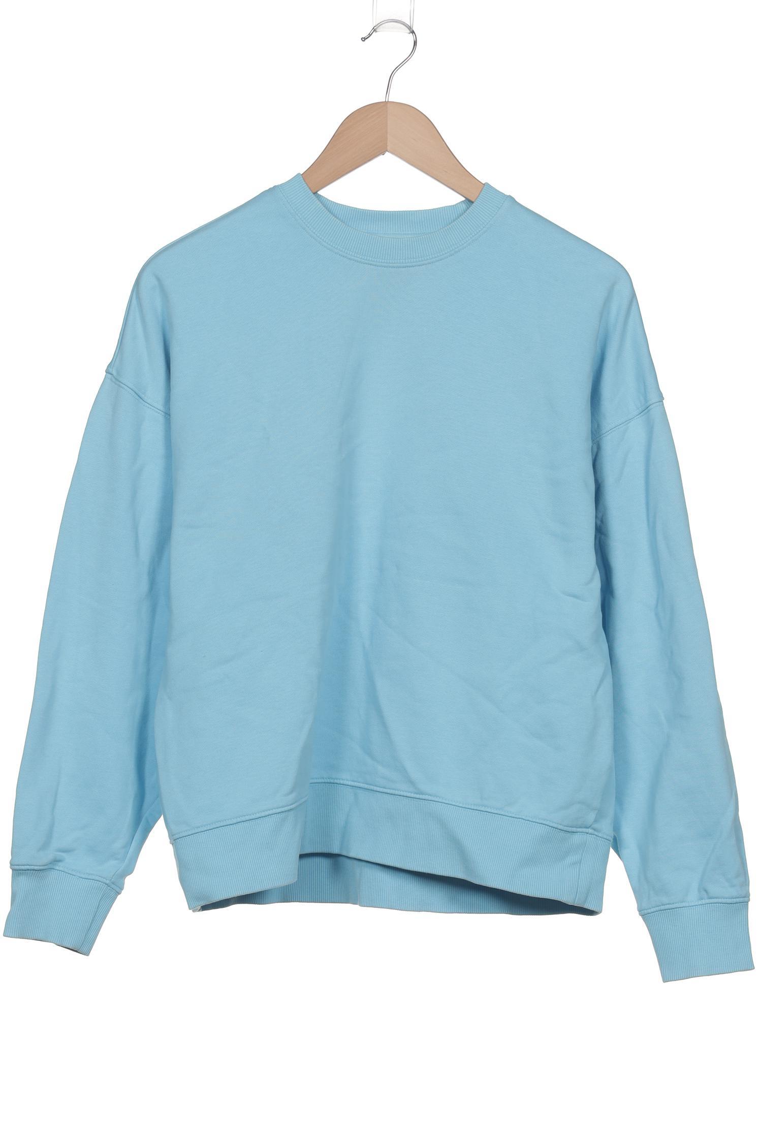 

COS Damen Sweatshirt, blau, Gr. 34